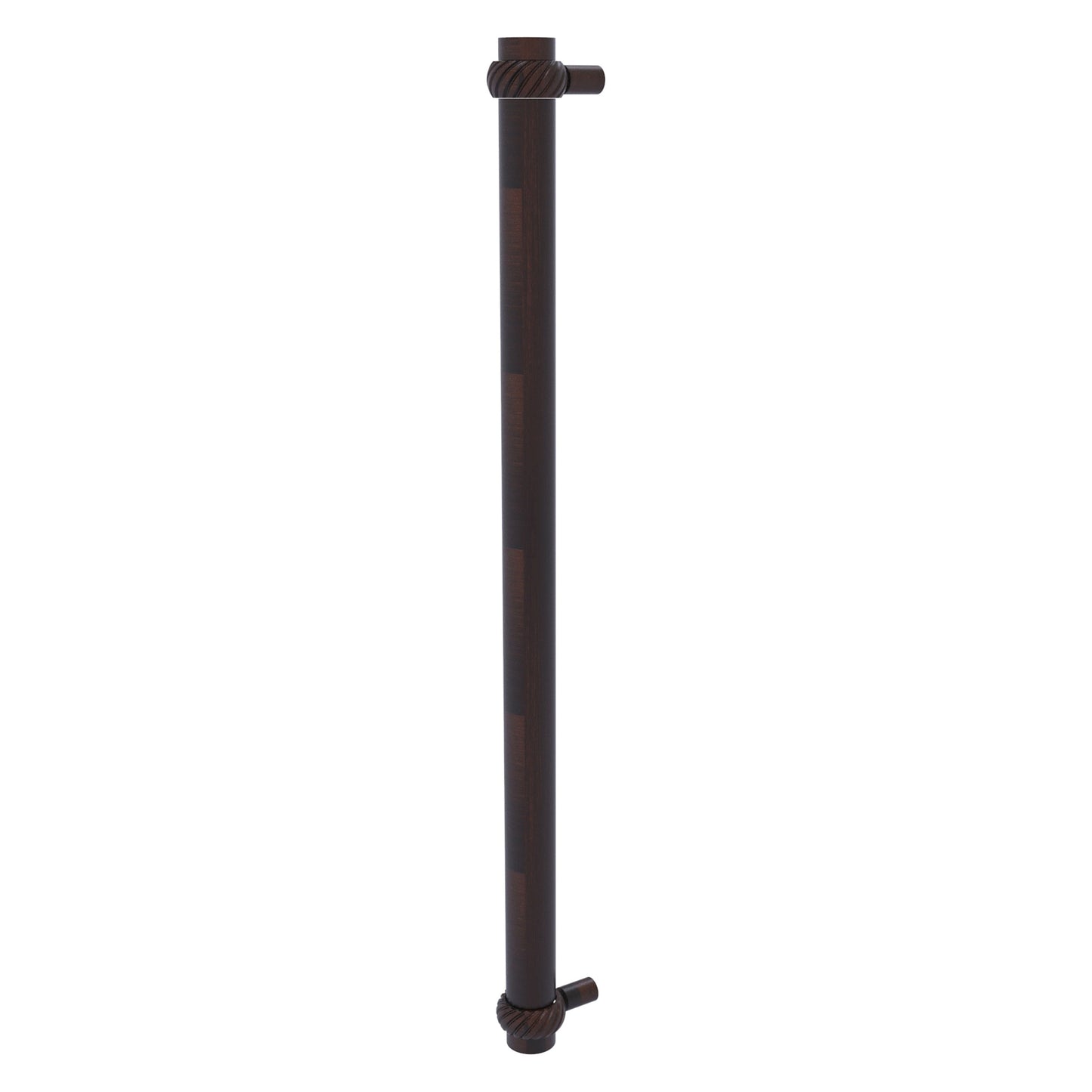 Allied Brass 402T-RP 19.6" x 2.9" Venetian Bronze Solid Brass Refrigerator Pull With Twisted Accents