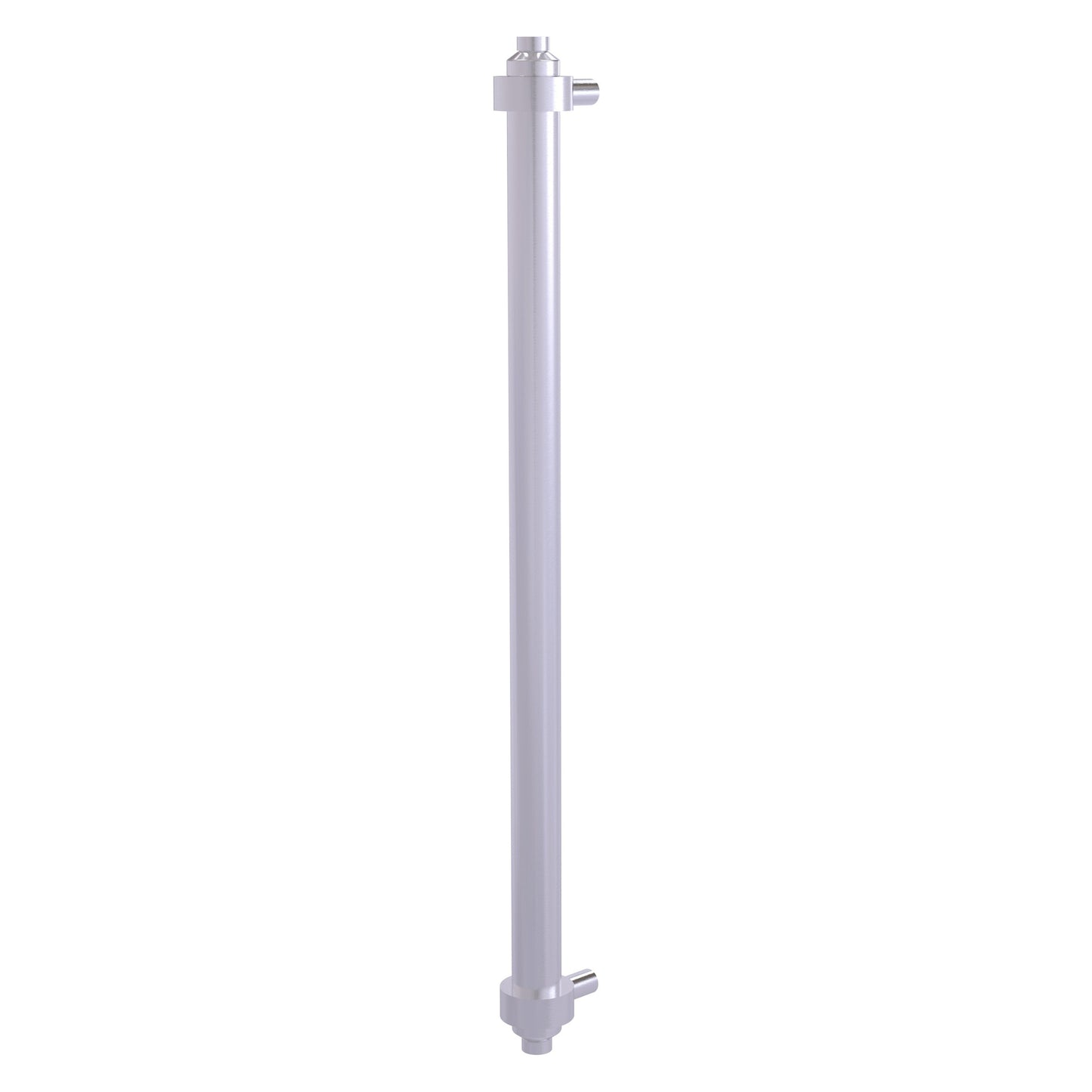 Allied Brass 403-RP 18" x 1.5" Satin Chrome Solid Brass Refrigerator Pull
