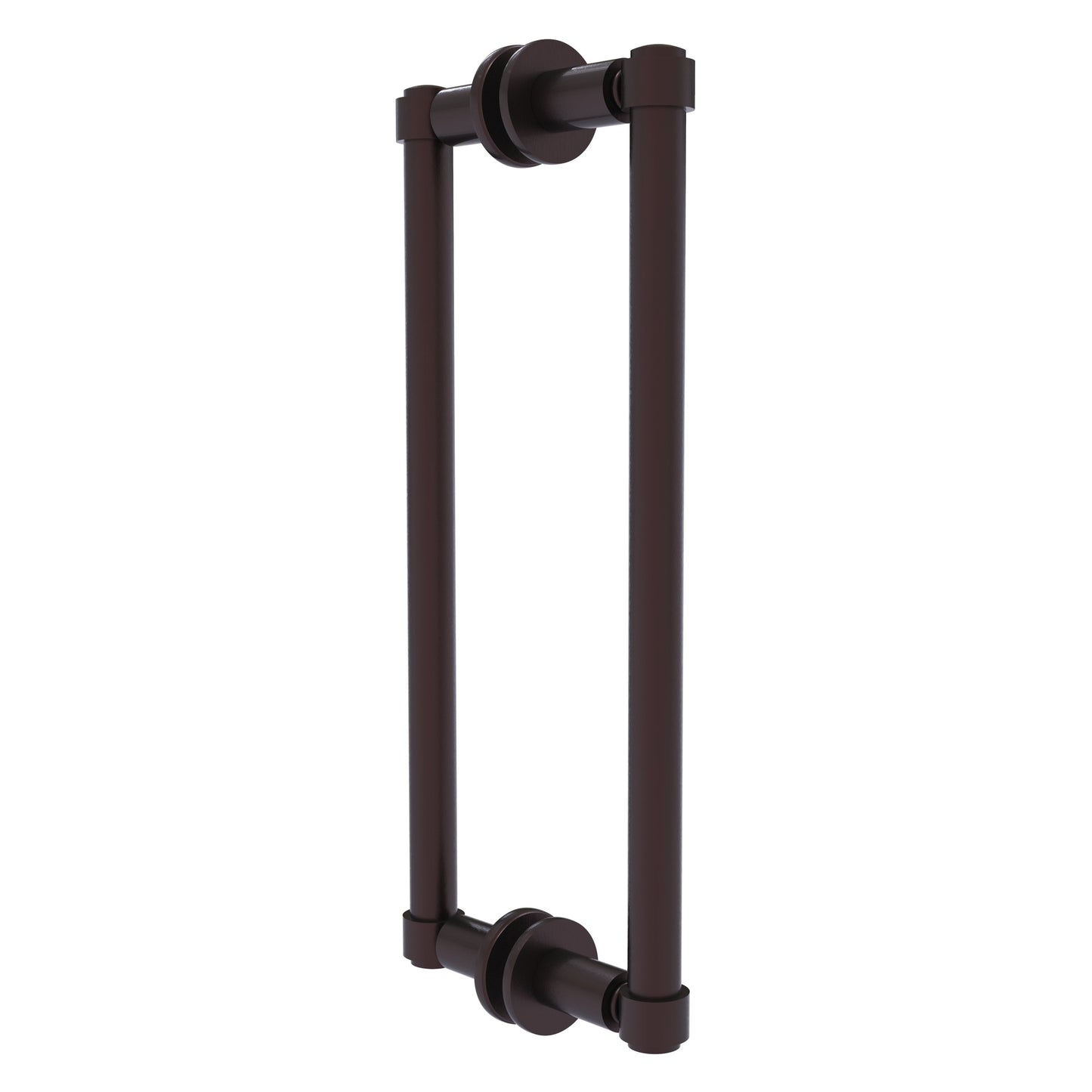Allied Brass 405-12BB 14.3" x 5.6" Antique Bronze Solid Brass Back-to-Back Shower Door Pull