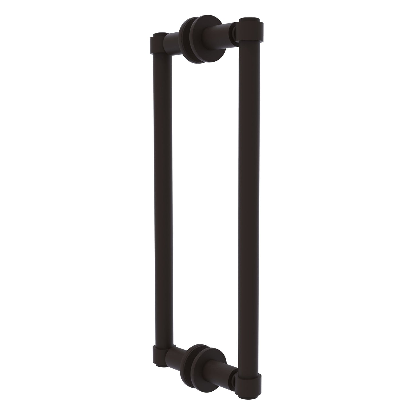 Allied Brass 405-12BB 14.3" x 5.6" Oil Rubbed Bronze Solid Brass Back-to-Back Shower Door Pull