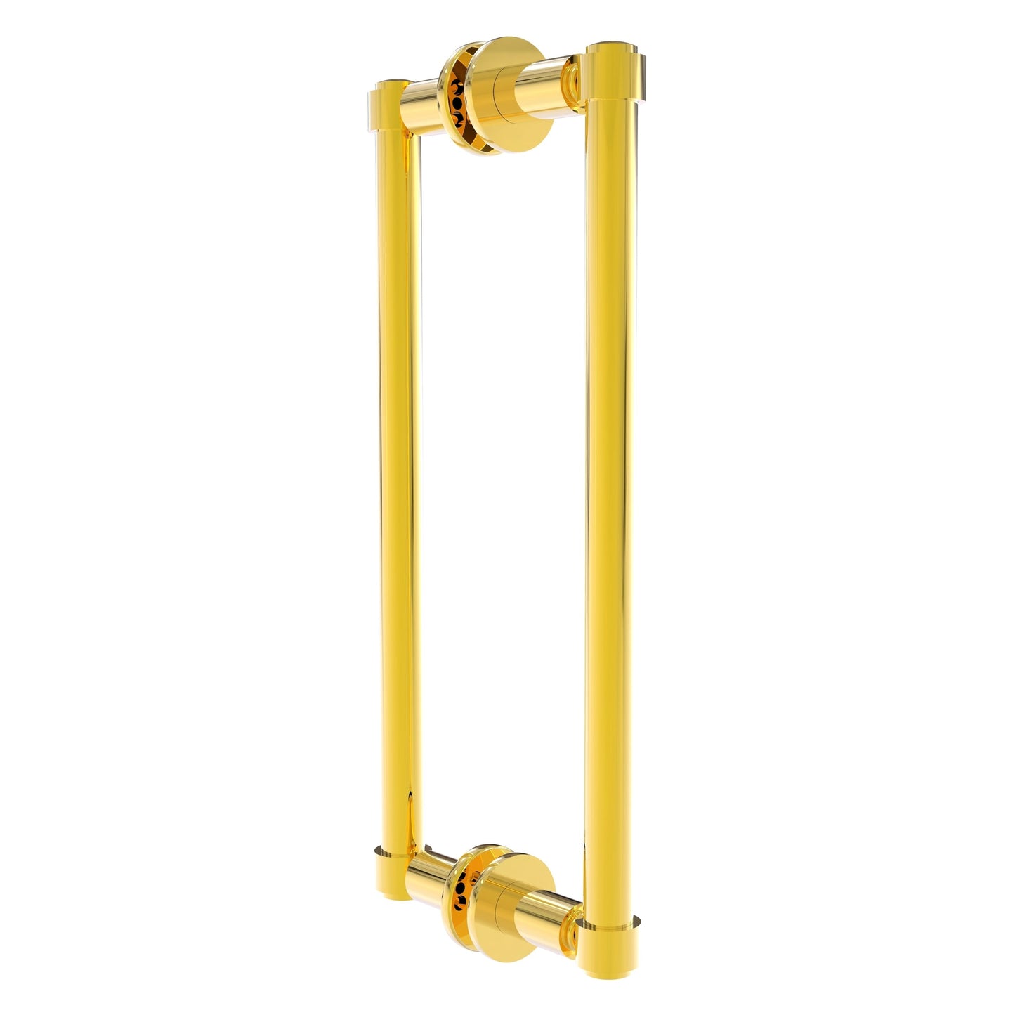 Allied Brass 405-12BB 14.3" x 5.6" Polished Brass Solid Brass Back-to-Back Shower Door Pull