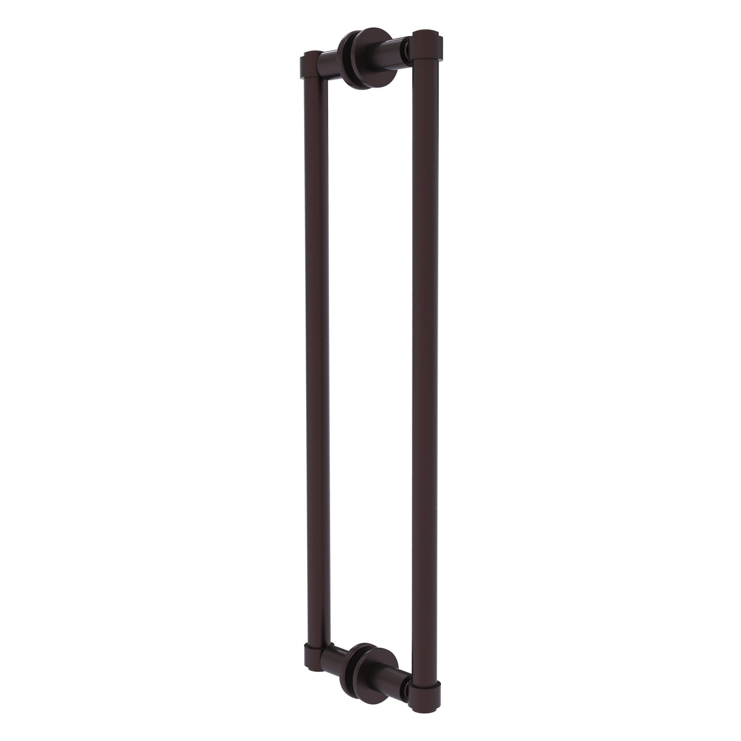Allied Brass 405-18BB 20.3" x 5.6" Antique Bronze Solid Brass Back-to-Back Shower Door Pull