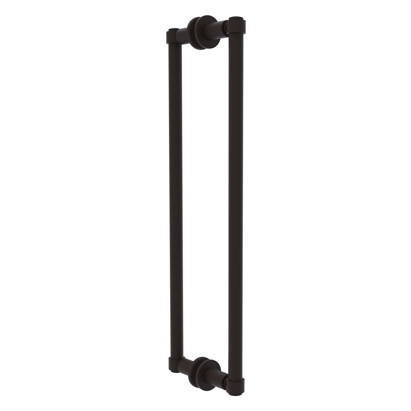 Allied Brass 405-18BB 20.3" x 5.6" Oil Rubbed Bronze Solid Brass Back-to-Back Shower Door Pull