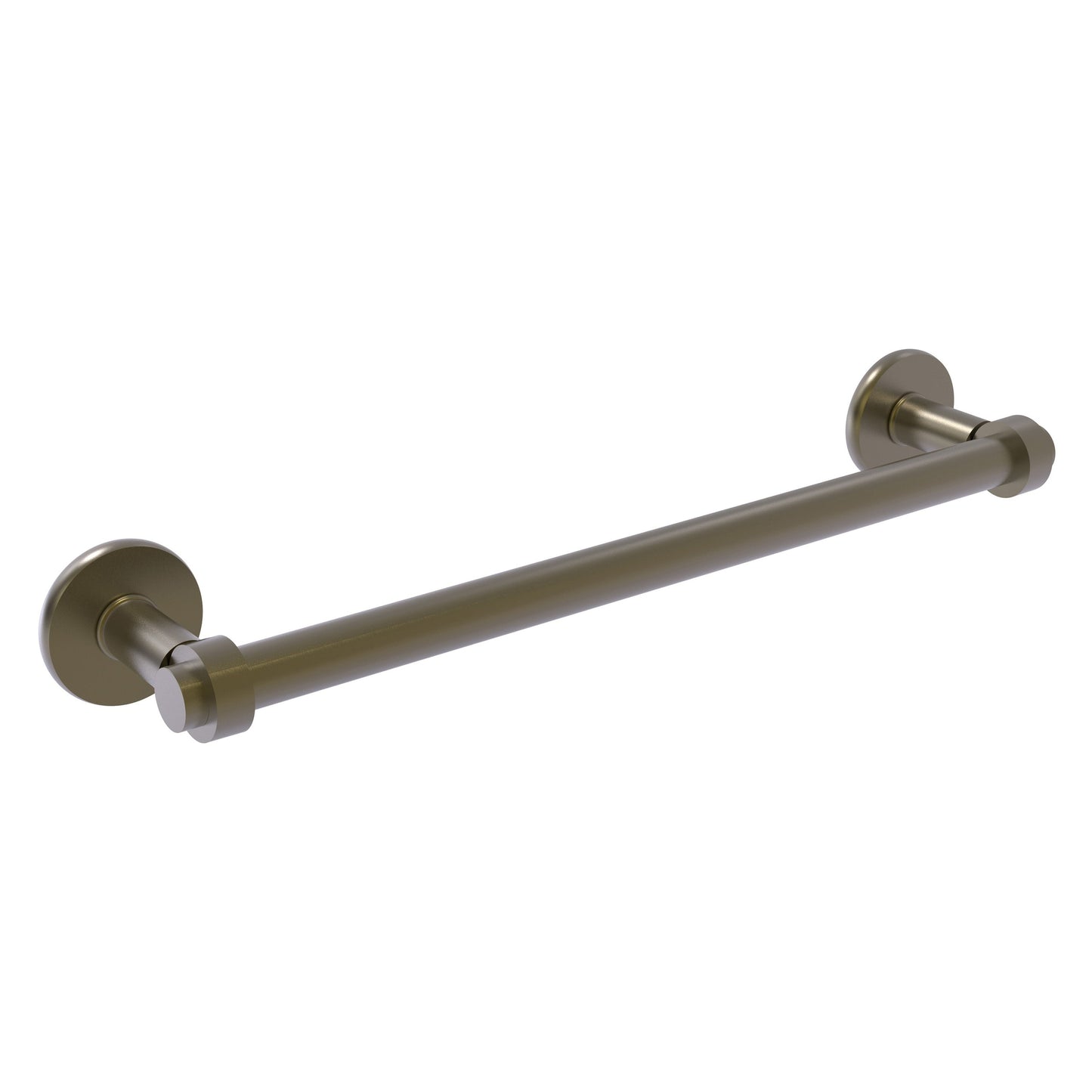 Allied Brass Continental 20" x 26.5" Antique Brass Solid Brass Towel Bar