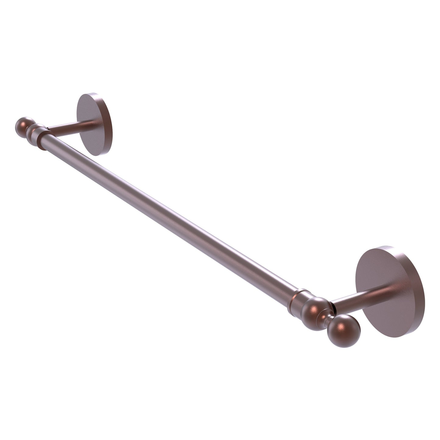 Allied Brass Skyline 18" x 20.5" Antique Copper Solid Brass Towel Bar