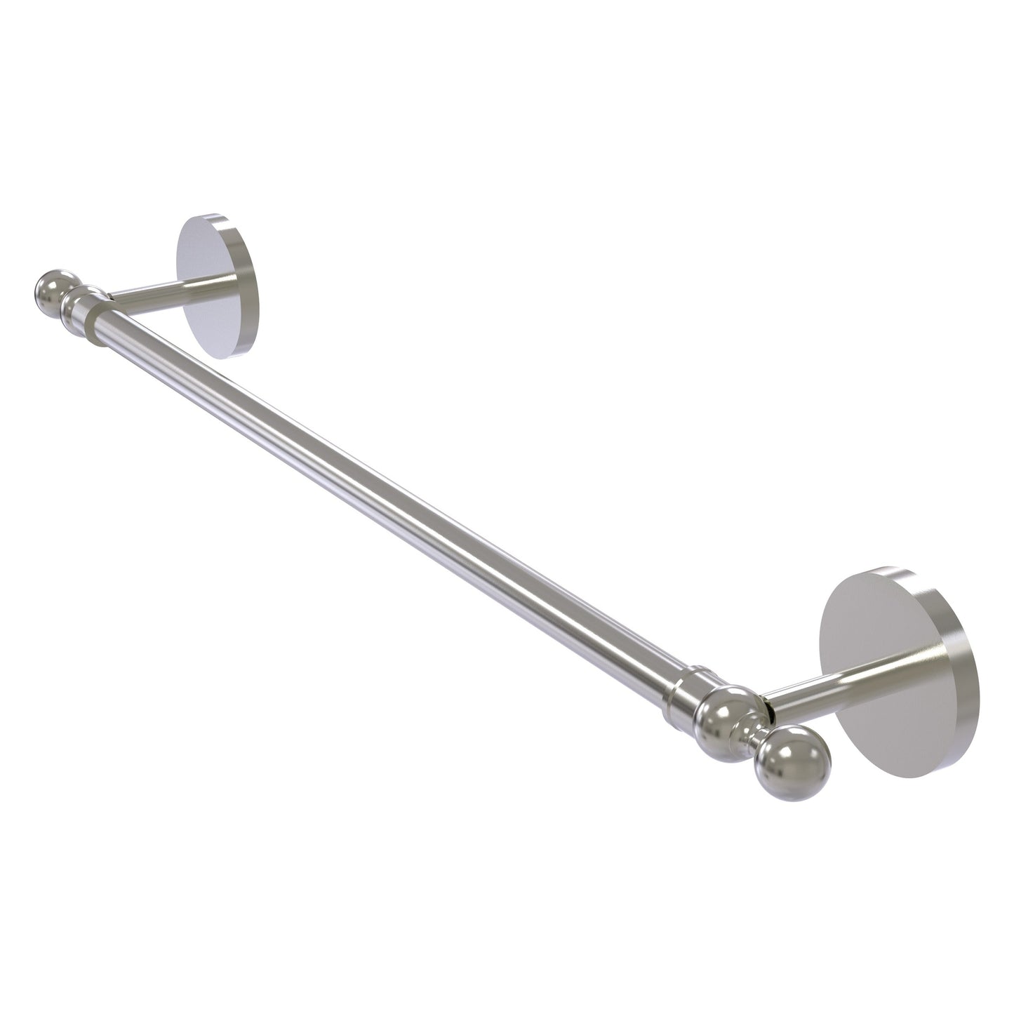 Allied Brass Skyline 18" x 20.5" Satin Nickel Solid Brass Towel Bar