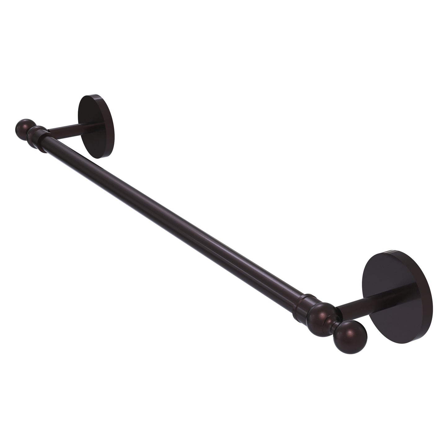 Allied Brass Skyline 30" x 32.5" Antique Bronze Solid Brass Towel Bar