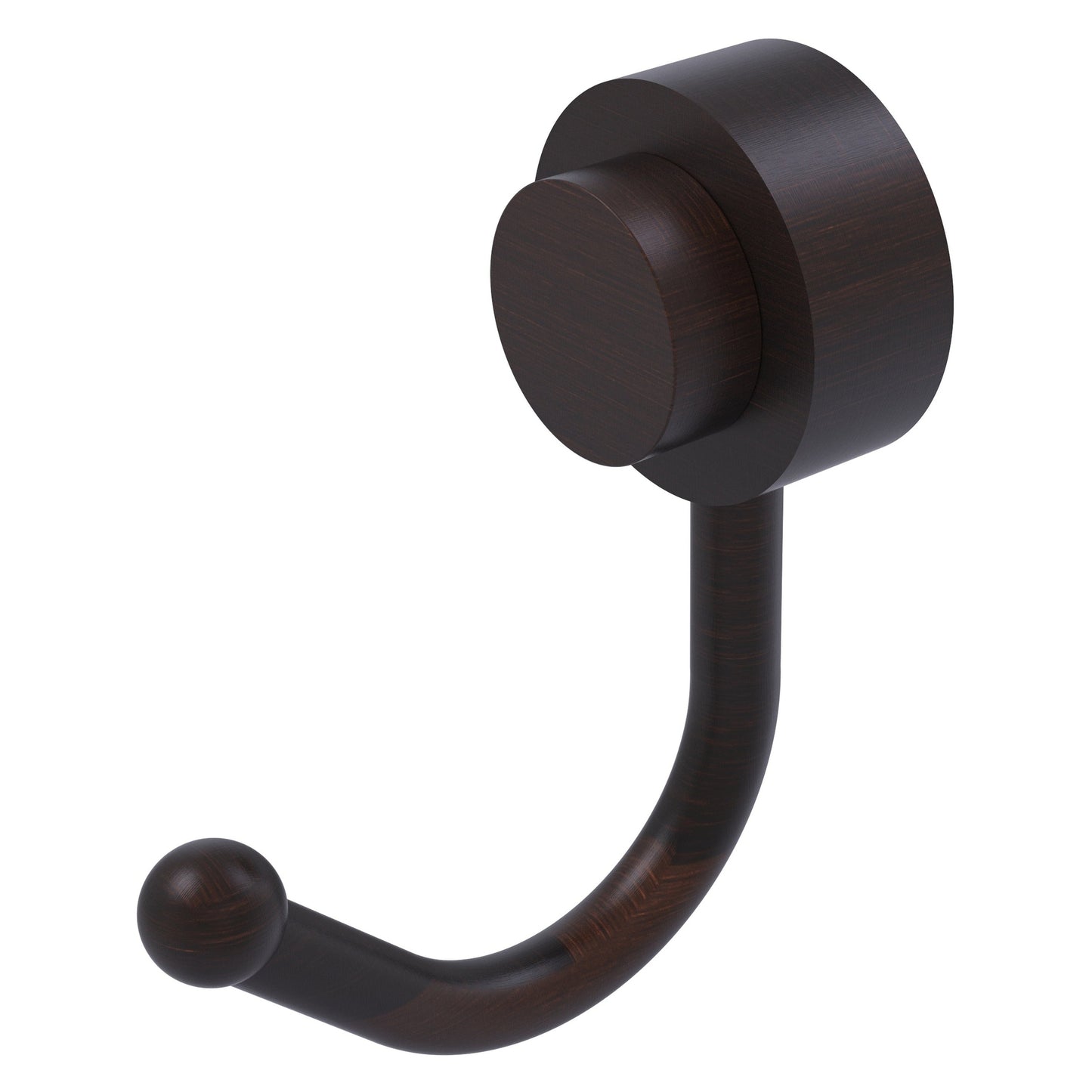 Allied Brass Venus 1.5" x 2.83" Venetian Bronze Solid Brass Robe Hook