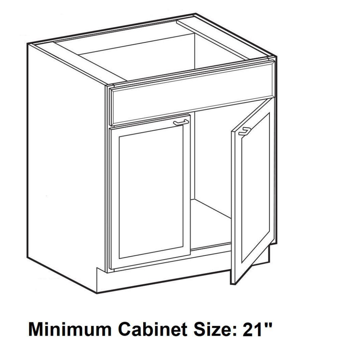 Allora USA 18" X 14" White Vitreous China Rectangular Porcelain Undermount Sink With Overflow