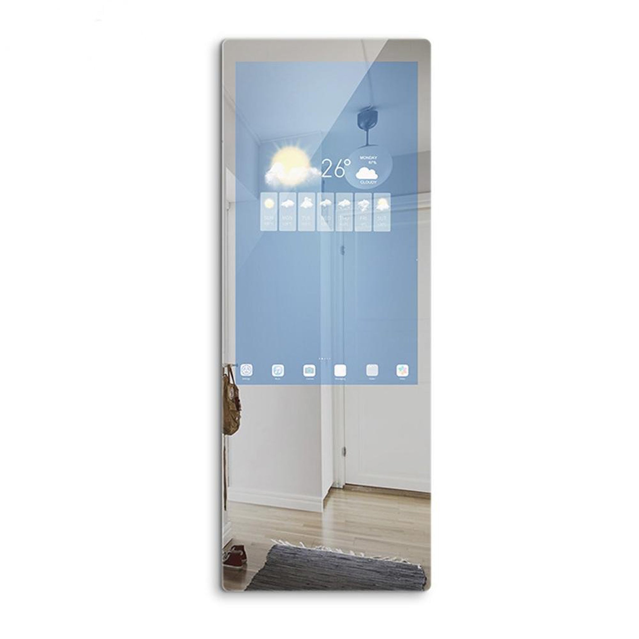 Aquadom Energy 18 X 48 Smart Fitness Mirror – US Bath Store