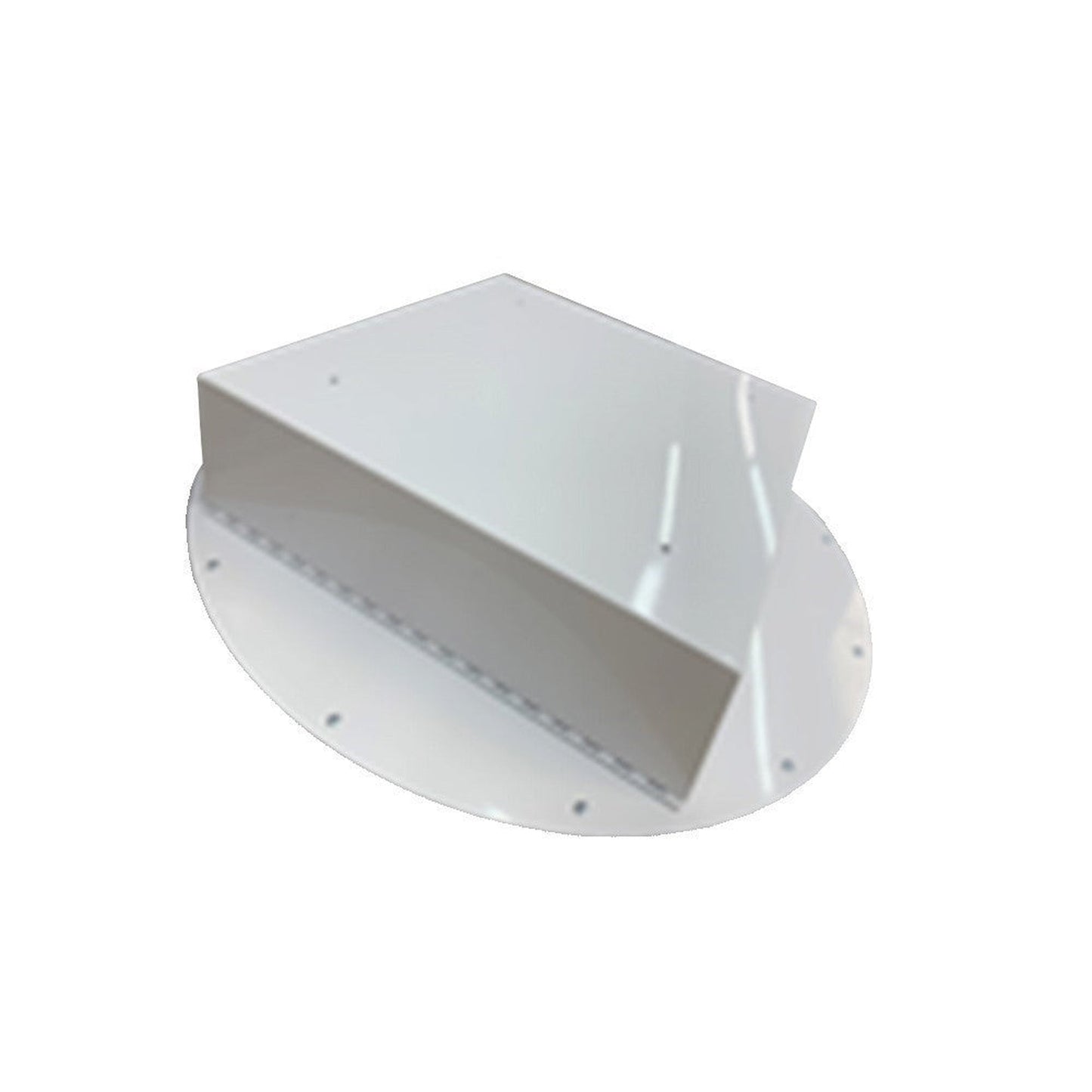 Bellaterra Home 26" Silver Round Wall-Mounted Steel Framed Mirror Medicine Cabinet