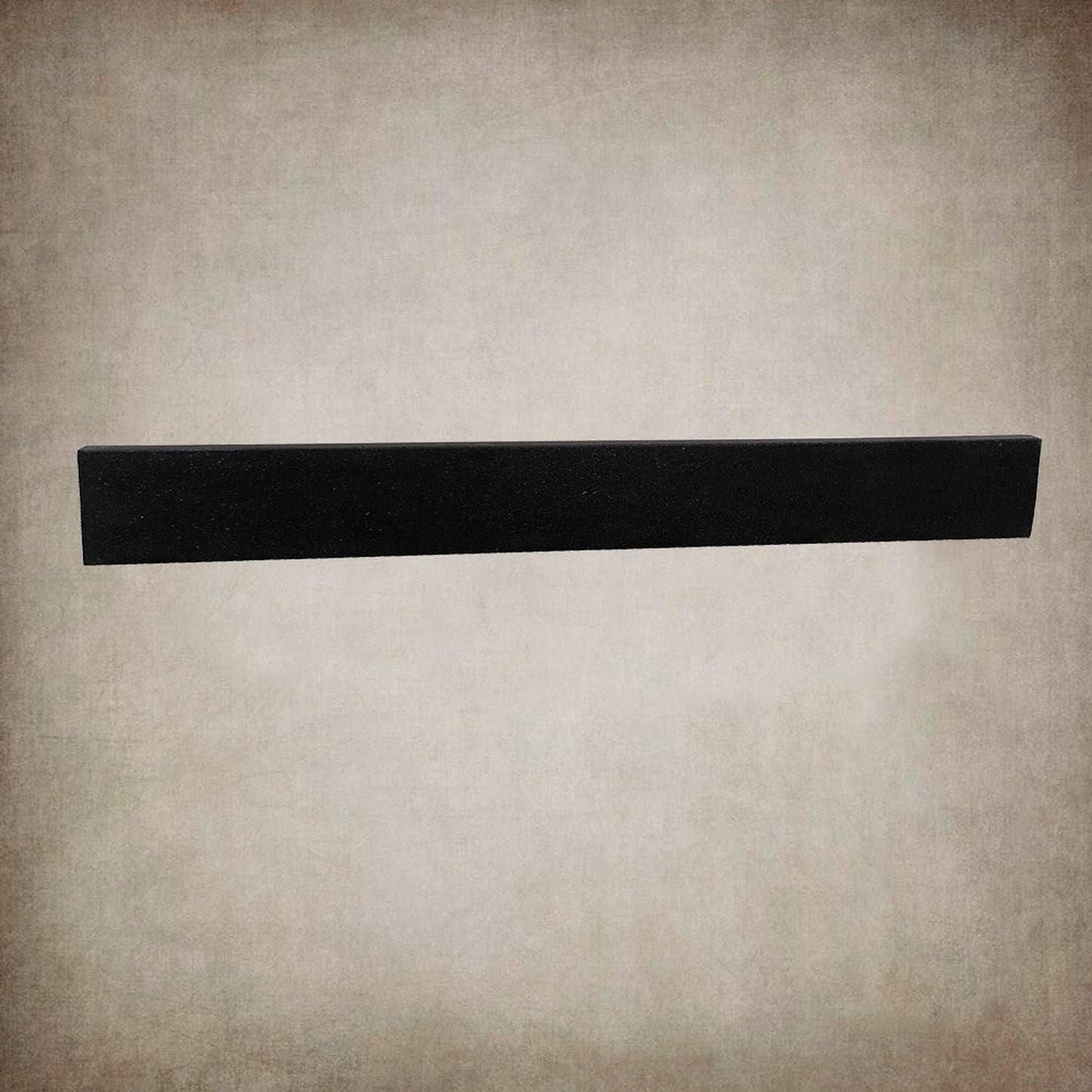 Bellaterra Home 39" x 4" Black Concrete Backsplash