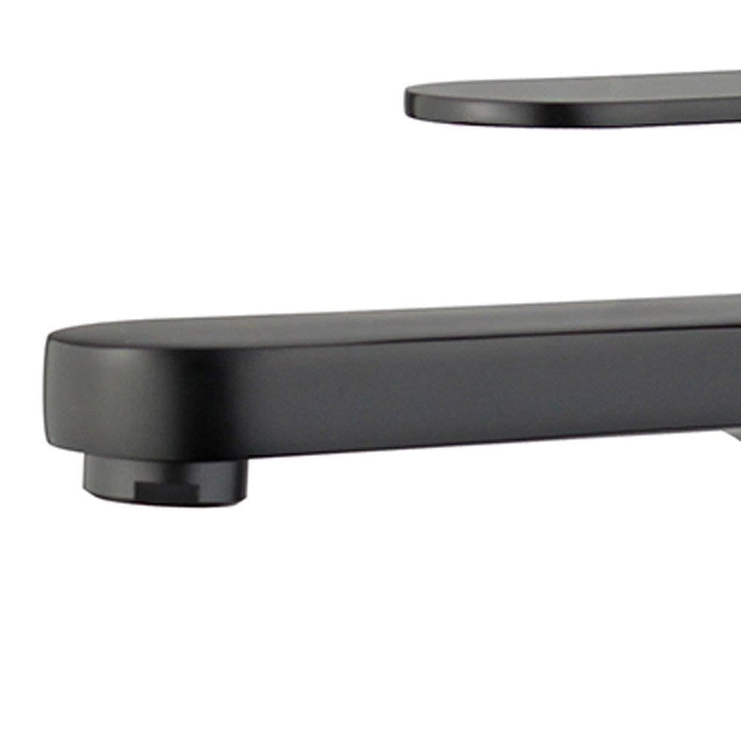 Bellaterra Home Donostia 7" Single-Hole and Single Handle New Black Bathroom Faucet