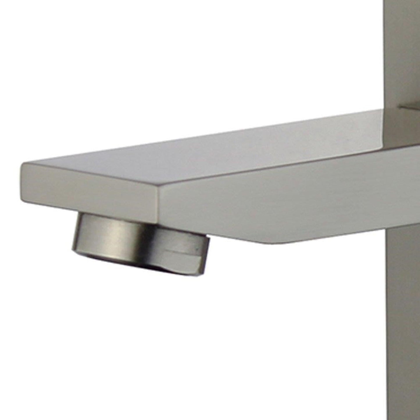 Bellaterra Home Granada 7" Single-Hole and Single Handle Brushed Nickel Bathroom Faucet