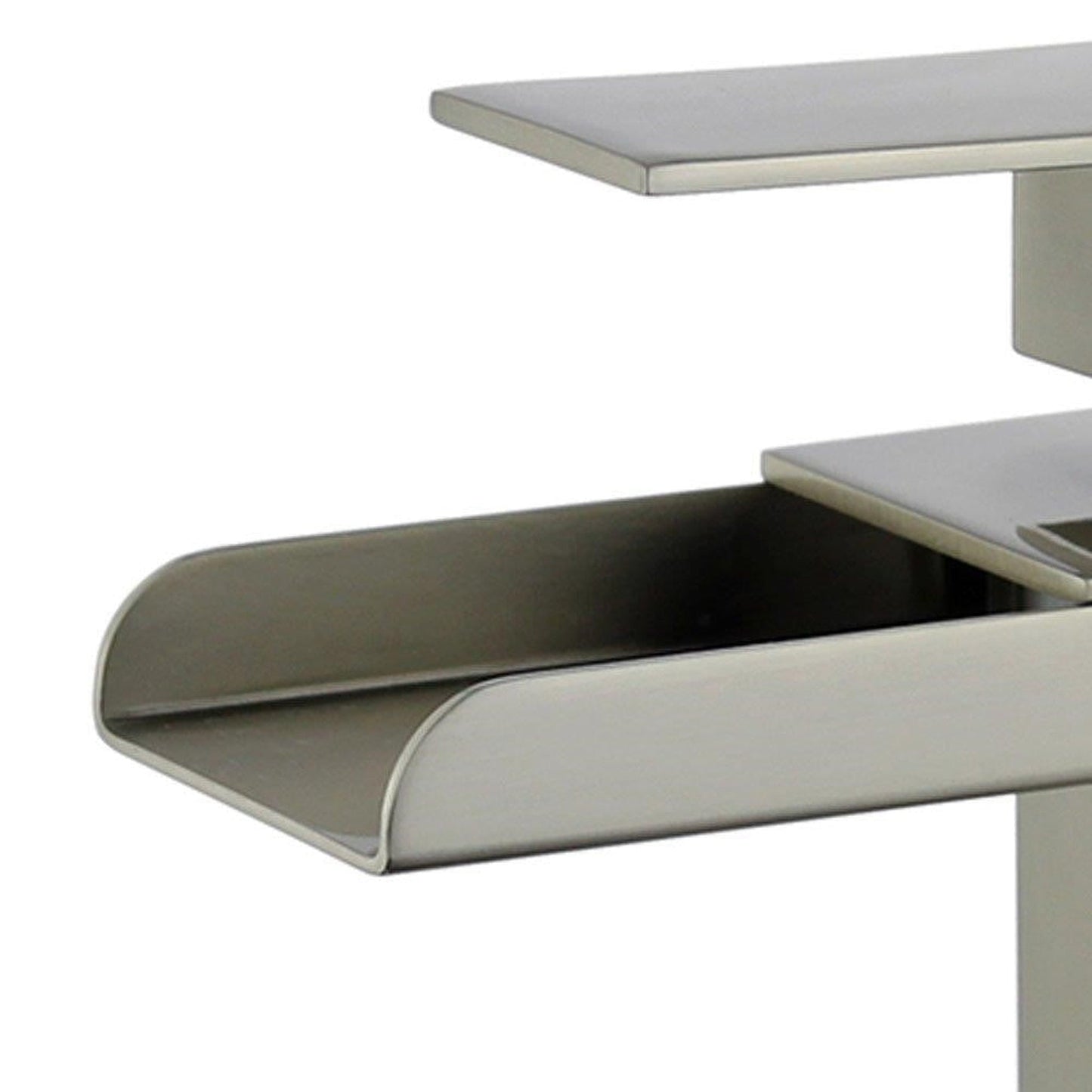 Bellaterra Home Pampalona 6" Single-Hole and Single Handle Brushed Nickel Bathroom Faucet