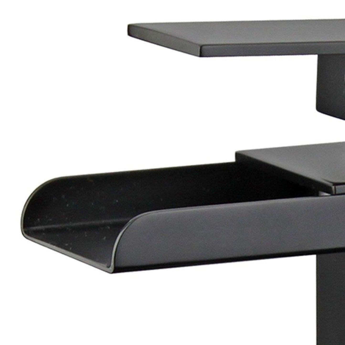 Bellaterra Home Pampalona 6" Single-Hole and Single Handle New Black Bathroom Faucet