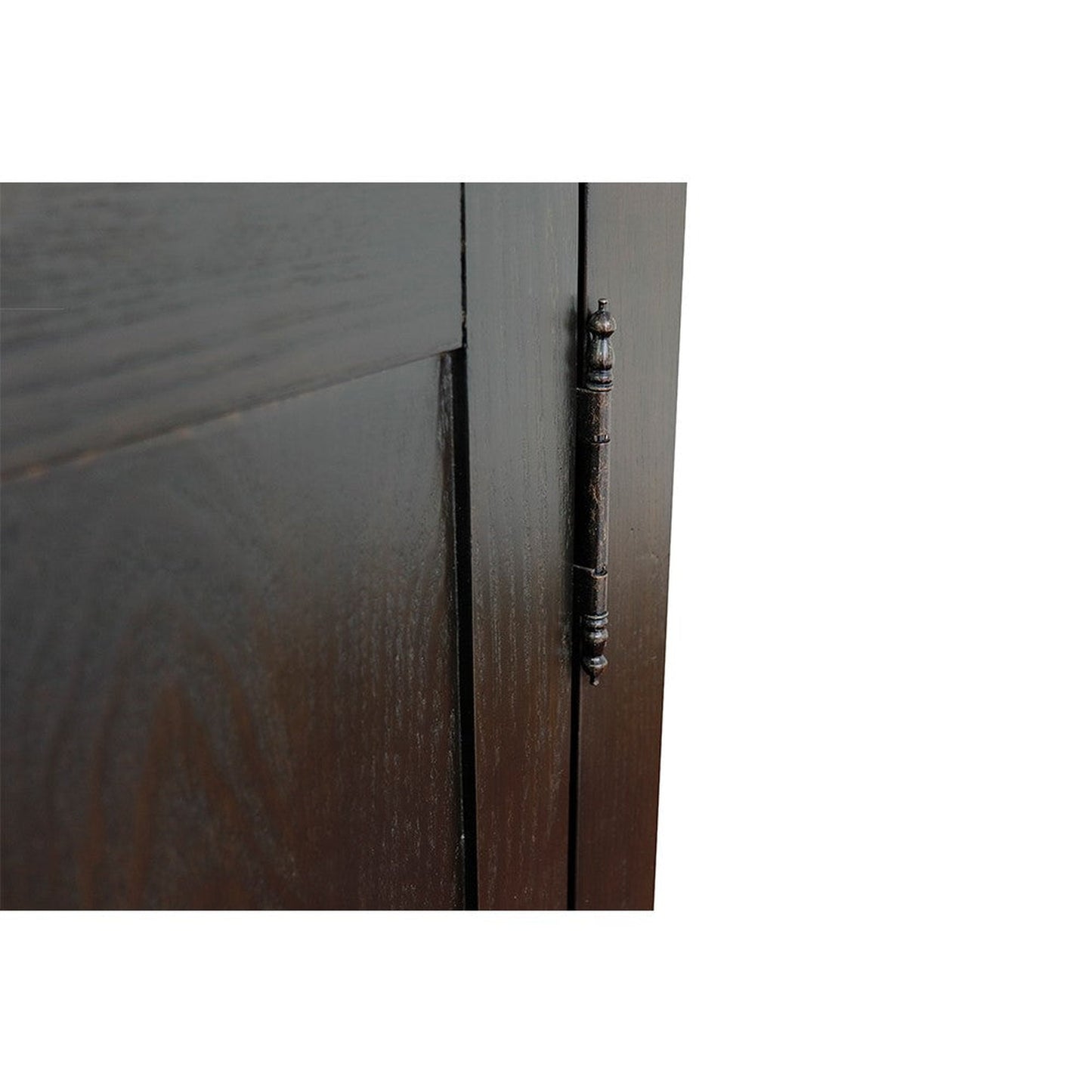 Bellaterra Home Plantation 30" 2-Door Brown Ash Freestanding Vanity Base