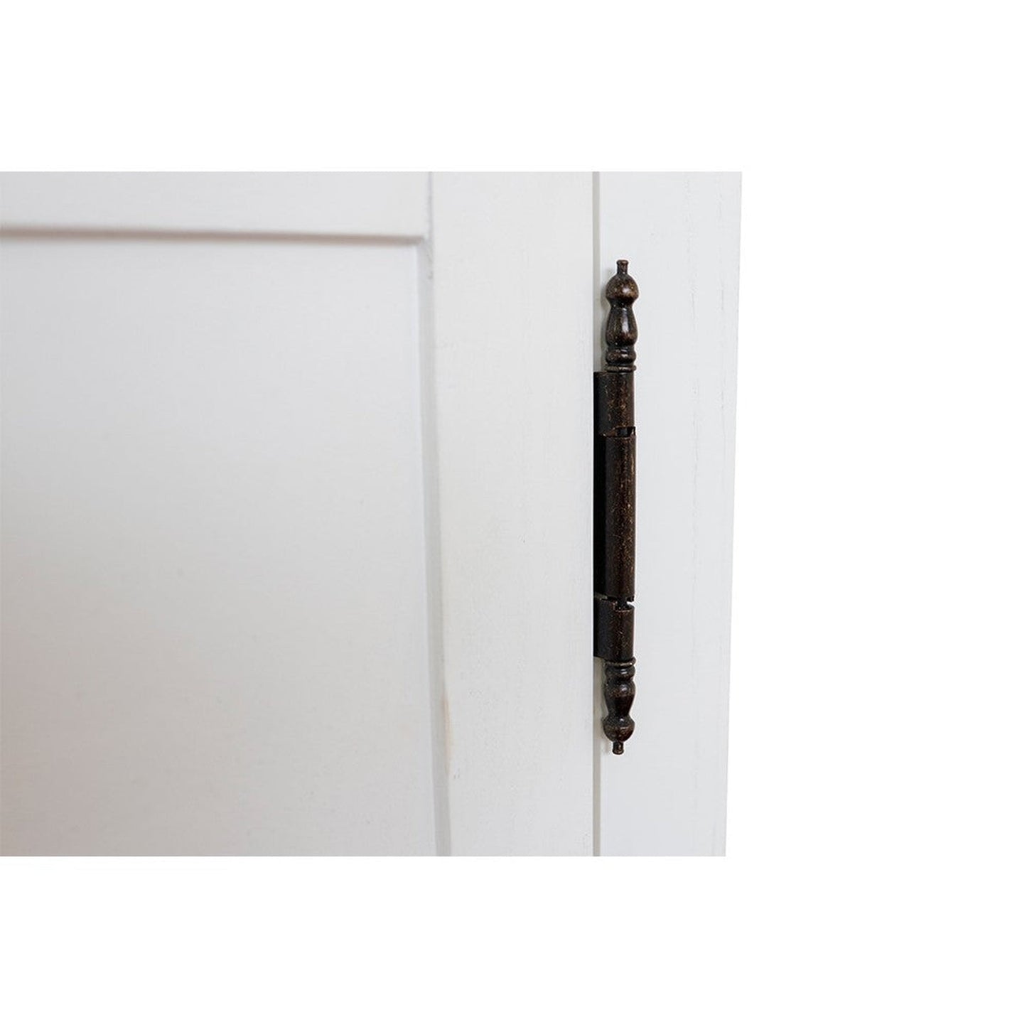 Bellaterra Home Plantation 30" 2-Door Glacier Ash Freestanding Vanity Base