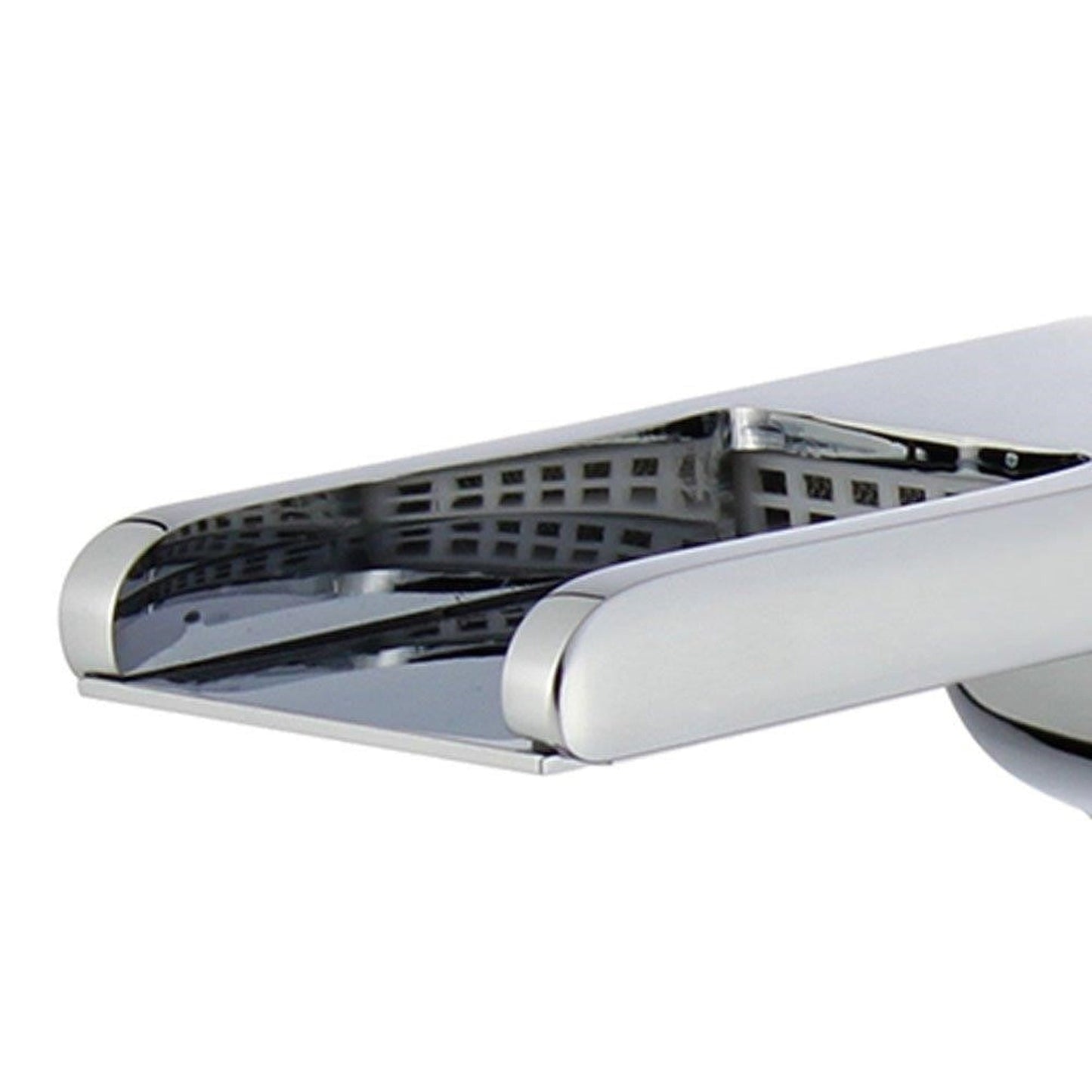 Bellaterra Home Salamanca 7" Single-Hole and Single Handle Polished Chrome Bathroom Faucet With Overflow Drain