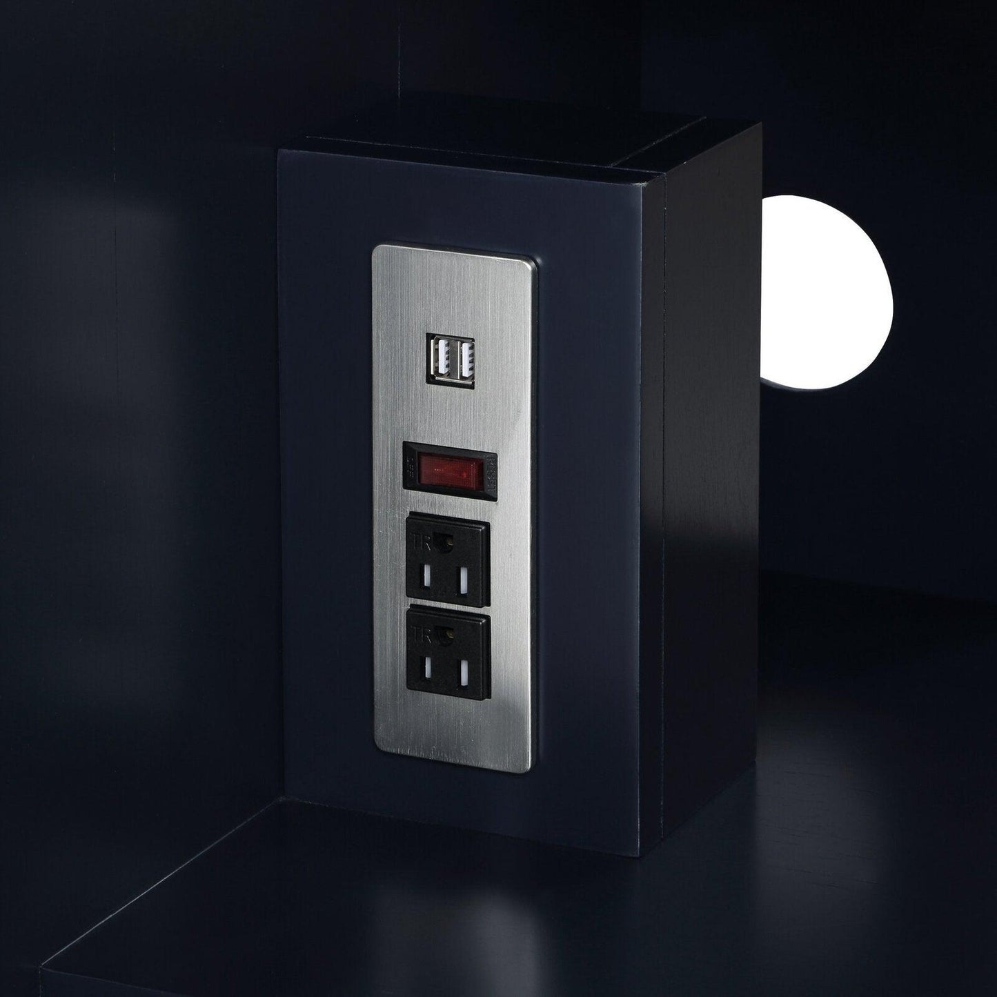 Bemma Design Gracie 48" Pacific Blue Solid Wood Freestanding Bathroom Vanity With Single 3-Hole White Quartz Vanity Top, Rectangle Undermount Sink, Backsplash and Satin Brass Trim