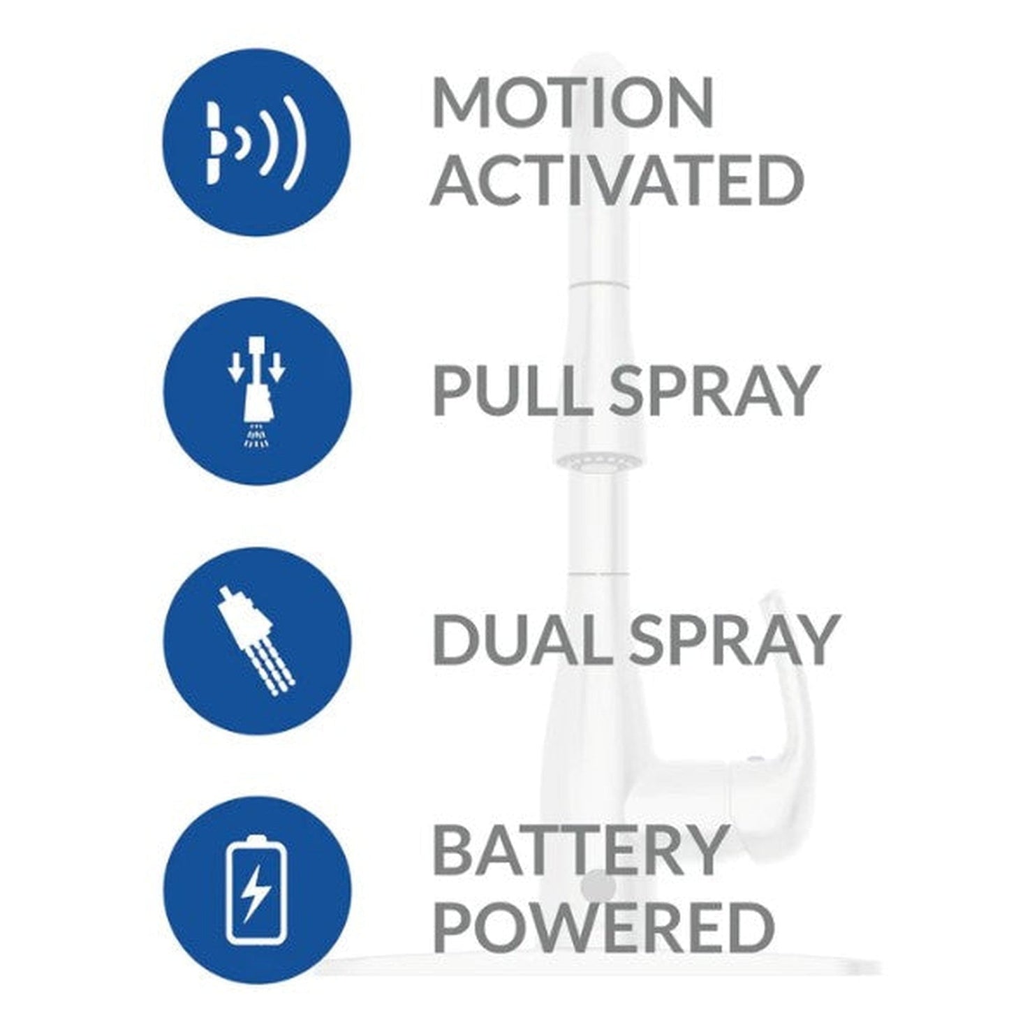 Bio Bidet Flow Motion Activated 17" Oil Rubbed Bronze Single Hole High Arc Smart Latch Kitchen Faucet With Dual Sensor and Dual Spray Function