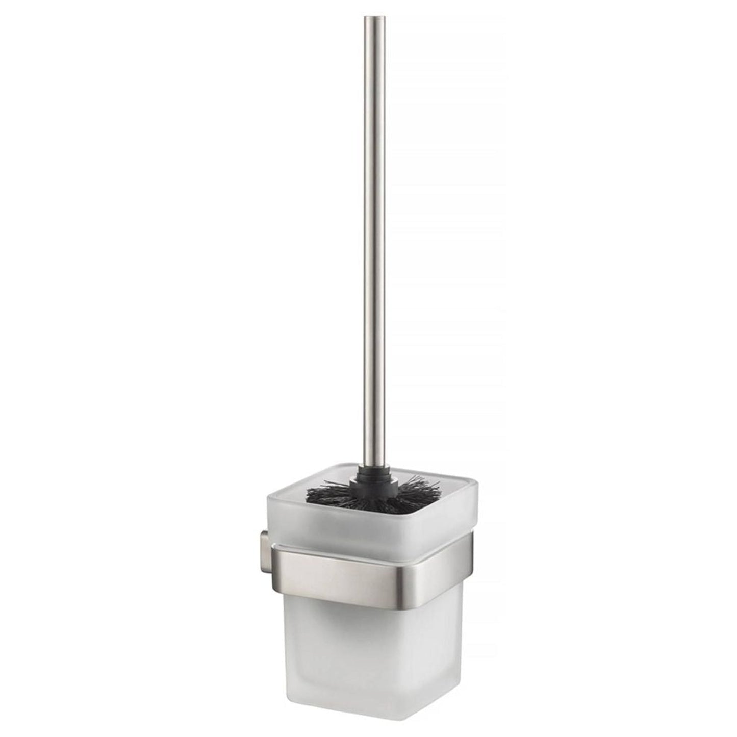 Blossom 600 Series 3" x 14" Brushed Nickel Brass Toilet Brush Holder