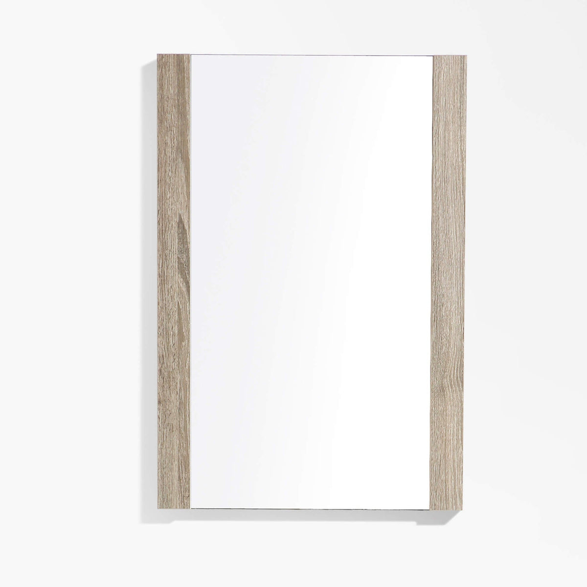 Blossom Barcelona 30" x 30" Cart Oak Wall-Mounted Rectangle Mirror