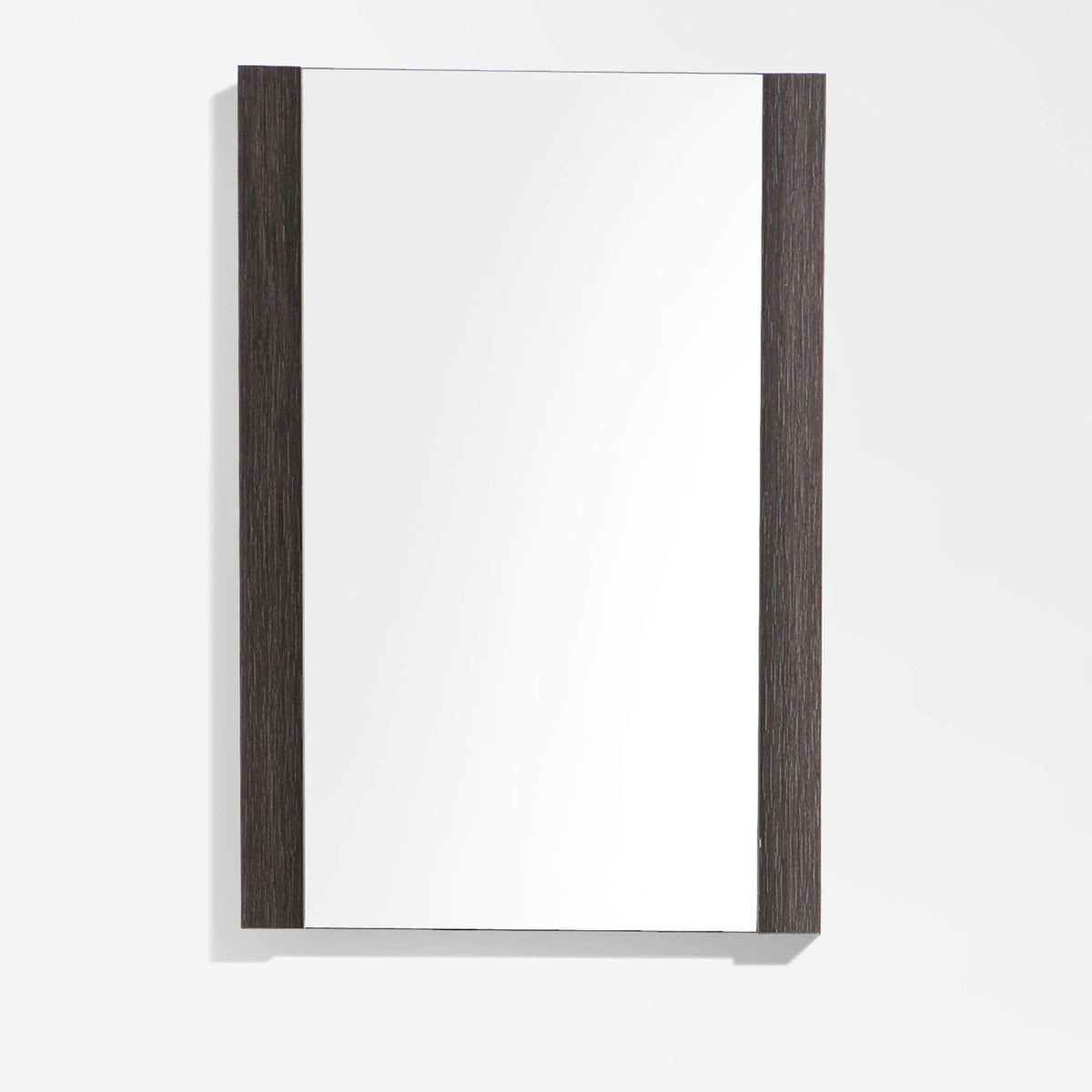 Blossom Barcelona 30" x 30" Dark Oak Wall-Mounted Rectangle Mirror