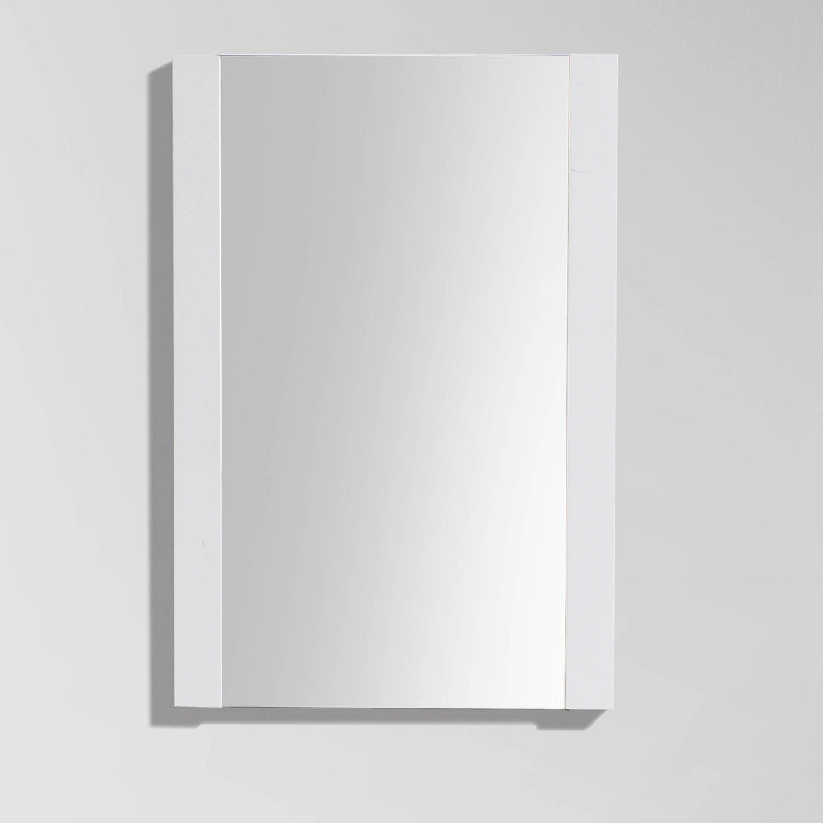 Blossom Barcelona 30" x 30" White Wall-Mounted Rectangle Mirror