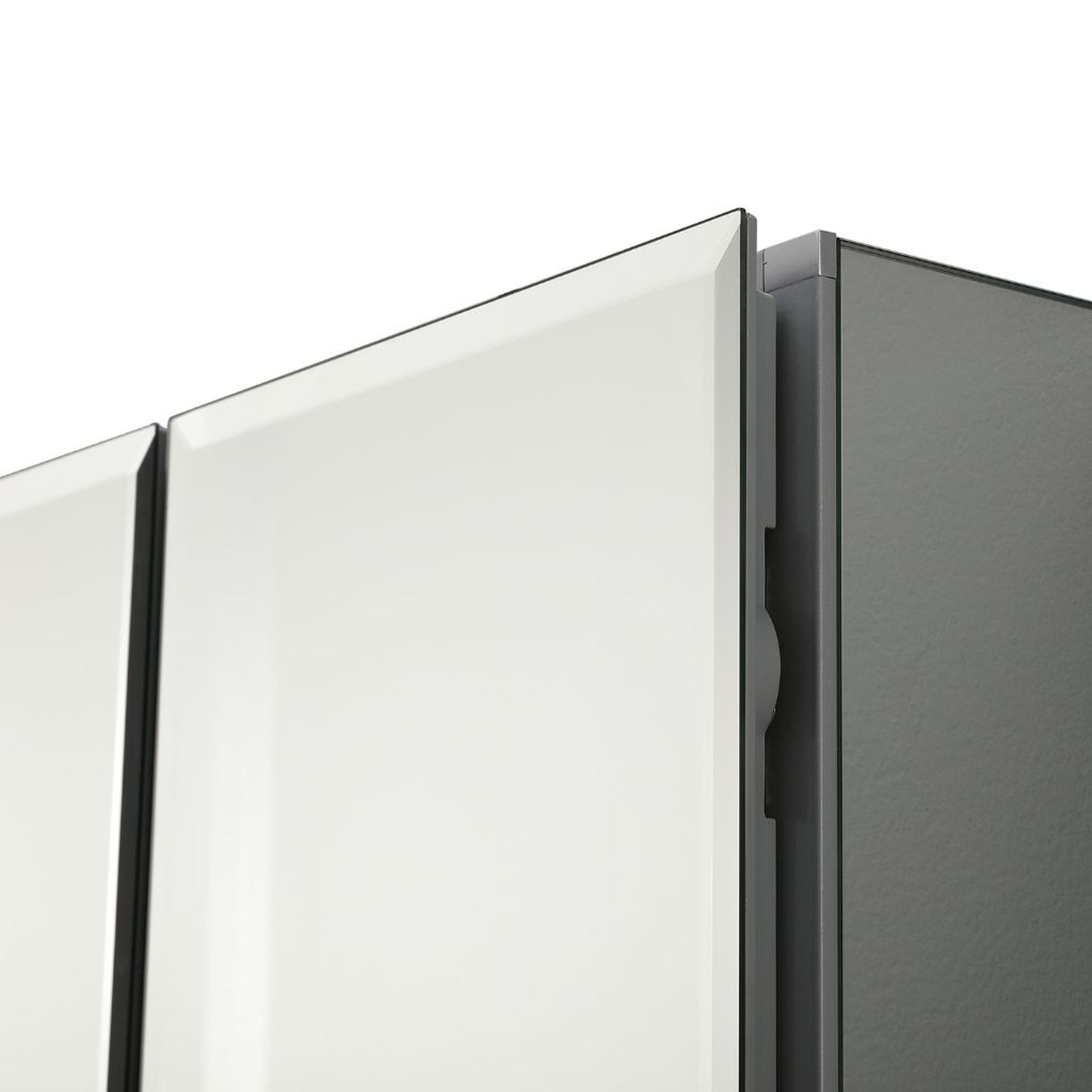 Blossom MC8 30" x 26" Recessed or Surface Mount 2-Door Aluminum Medicine Cabinet With Mirror, Adjustable Hinges and Adjustable Glass Shelves
