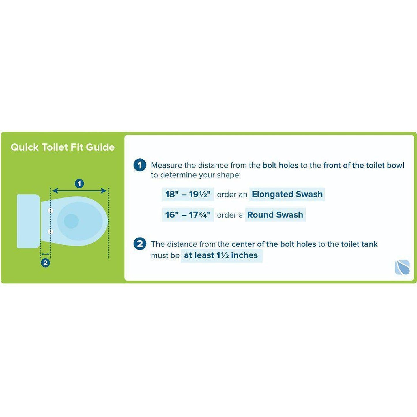 Brondell Swash 1400 19.55" White Round Electric Luxury Bidet Toilet Seat With Wireless Remote Control