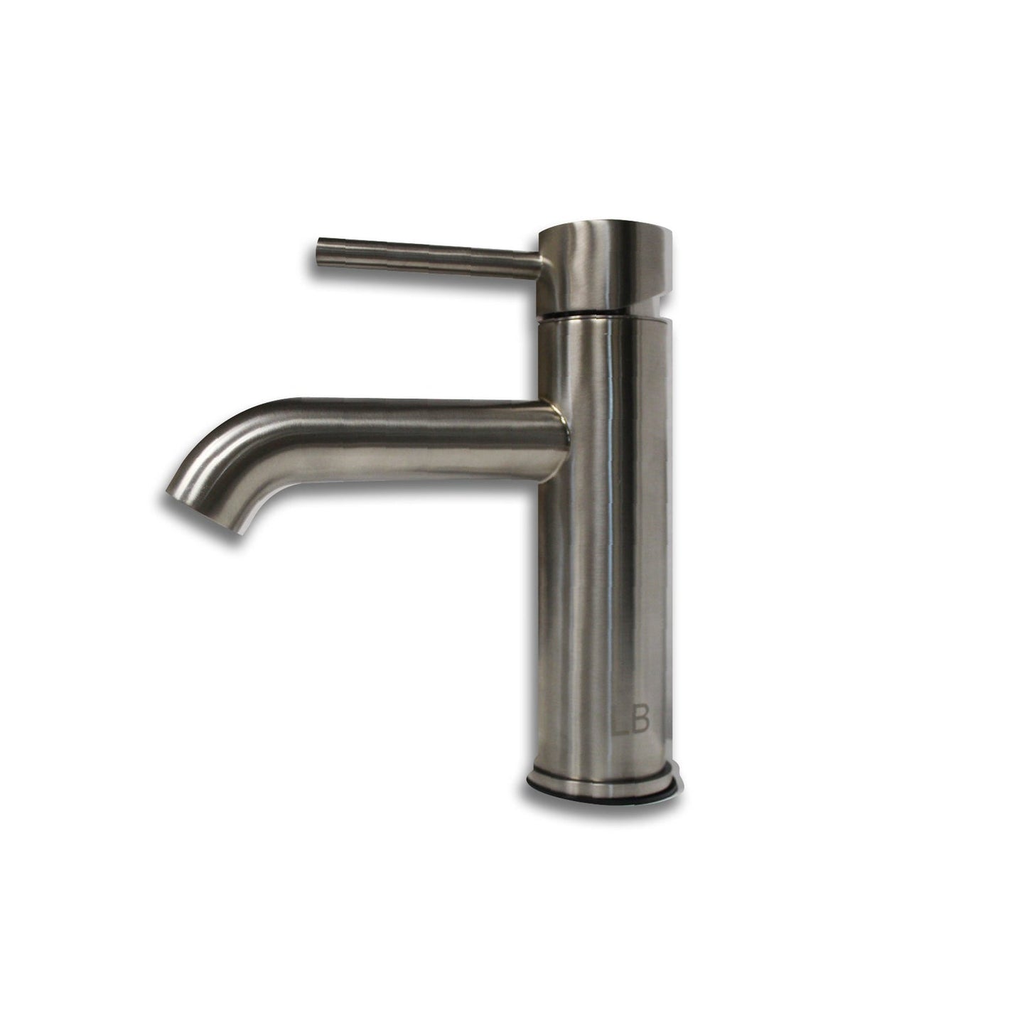 Cambridge Plumbing 8" Brushed Nickel Single Stem Short Vanity Vessel Sink Faucet