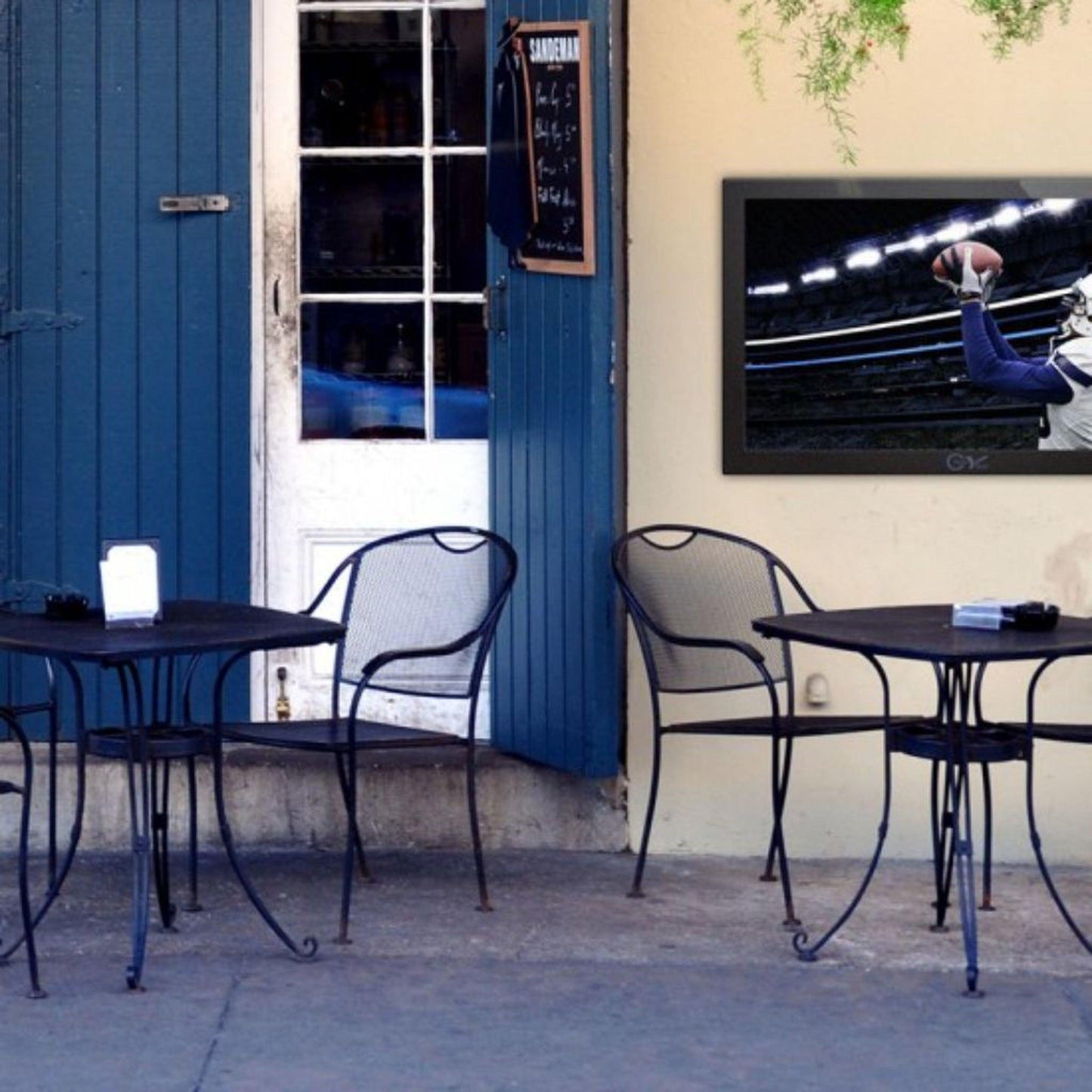 ClearView Pro-High-Brite 55" Sunlight Readable Outdoor HDTV LED - Silver Metal Finish