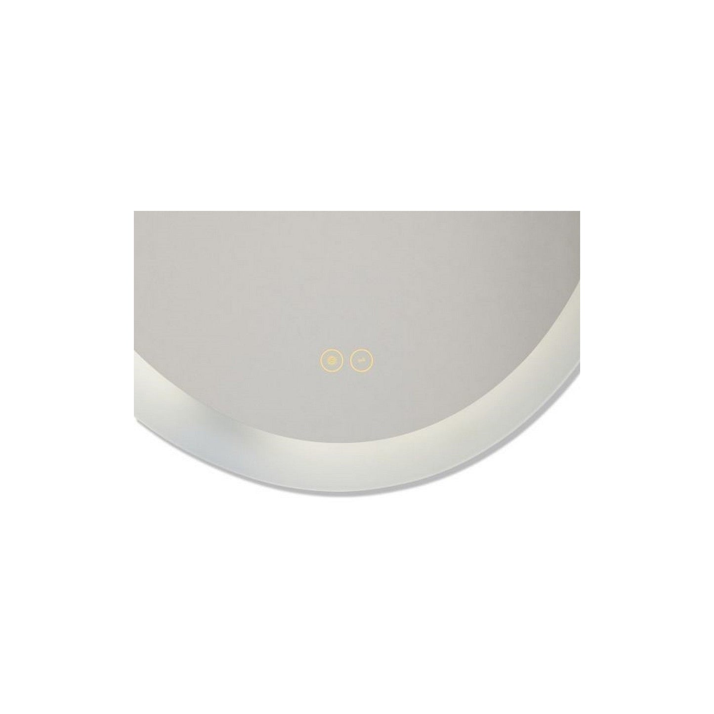 Craftmade 24" x 30" Oval Dimmable LED Bathroom Vanity Mirror