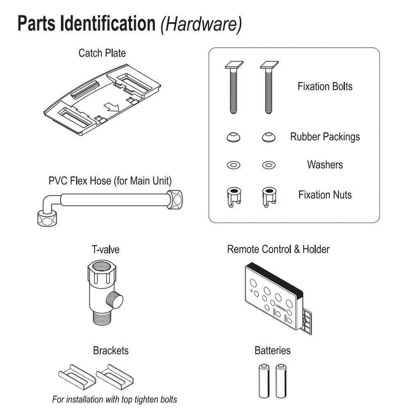 Dignity Solutions Cascade 3000 21" Elongated White Electric Bidet Toilet Seat With Small Remote Control