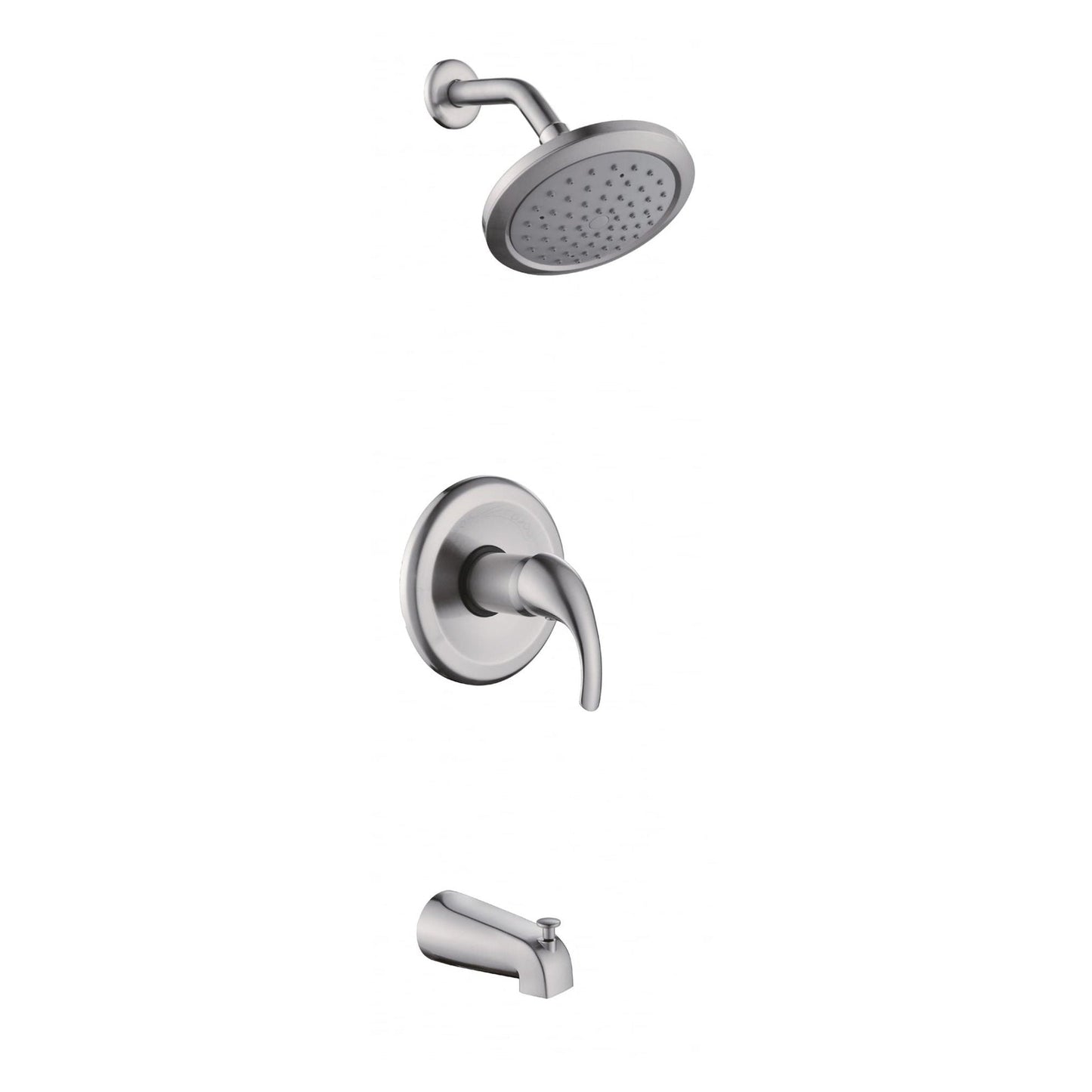 Duko FC364106 Bathroom Shower Faucet Set in Brushed Nickel Finish