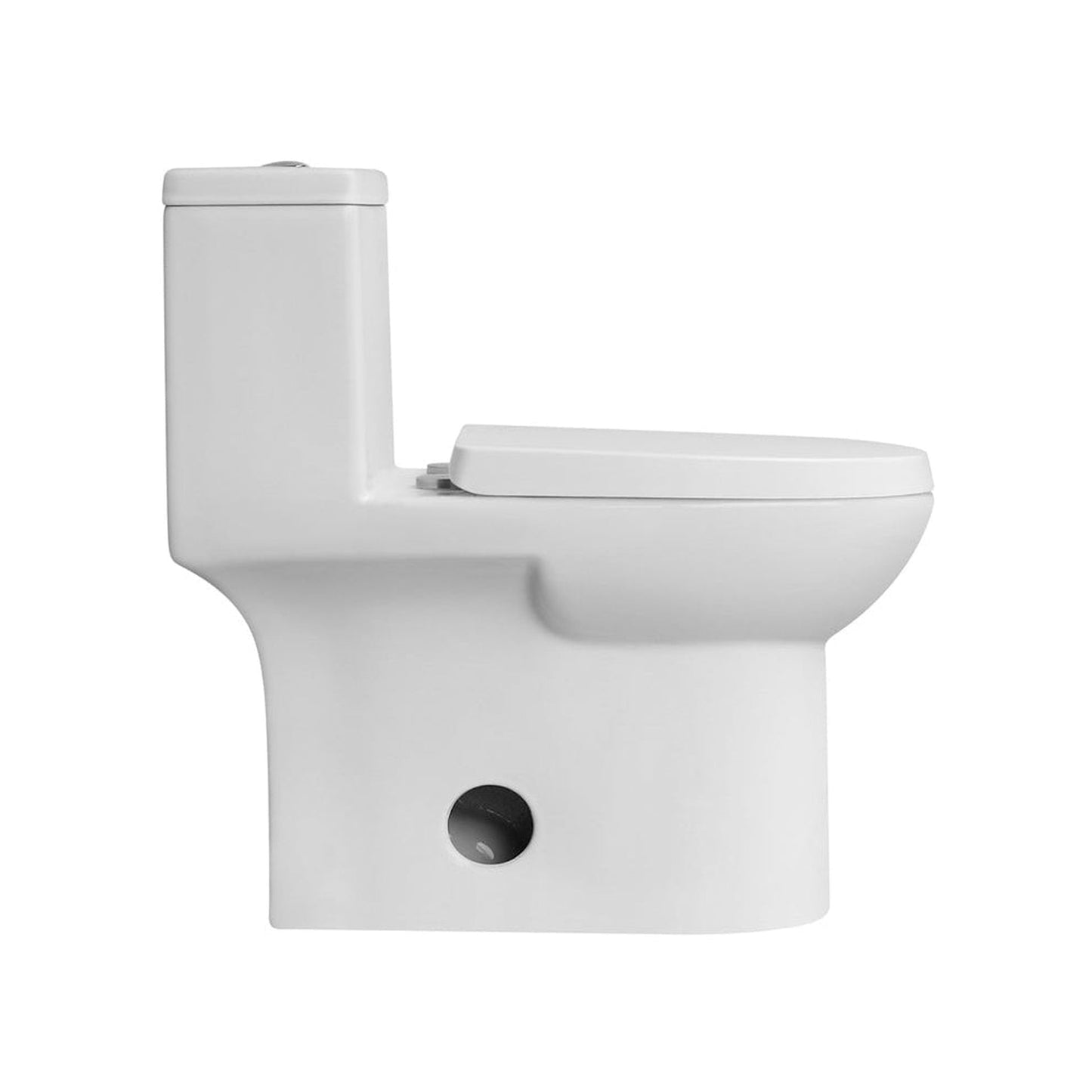 Duko Indio III One-Piece Dual Flush Round Front Toilet