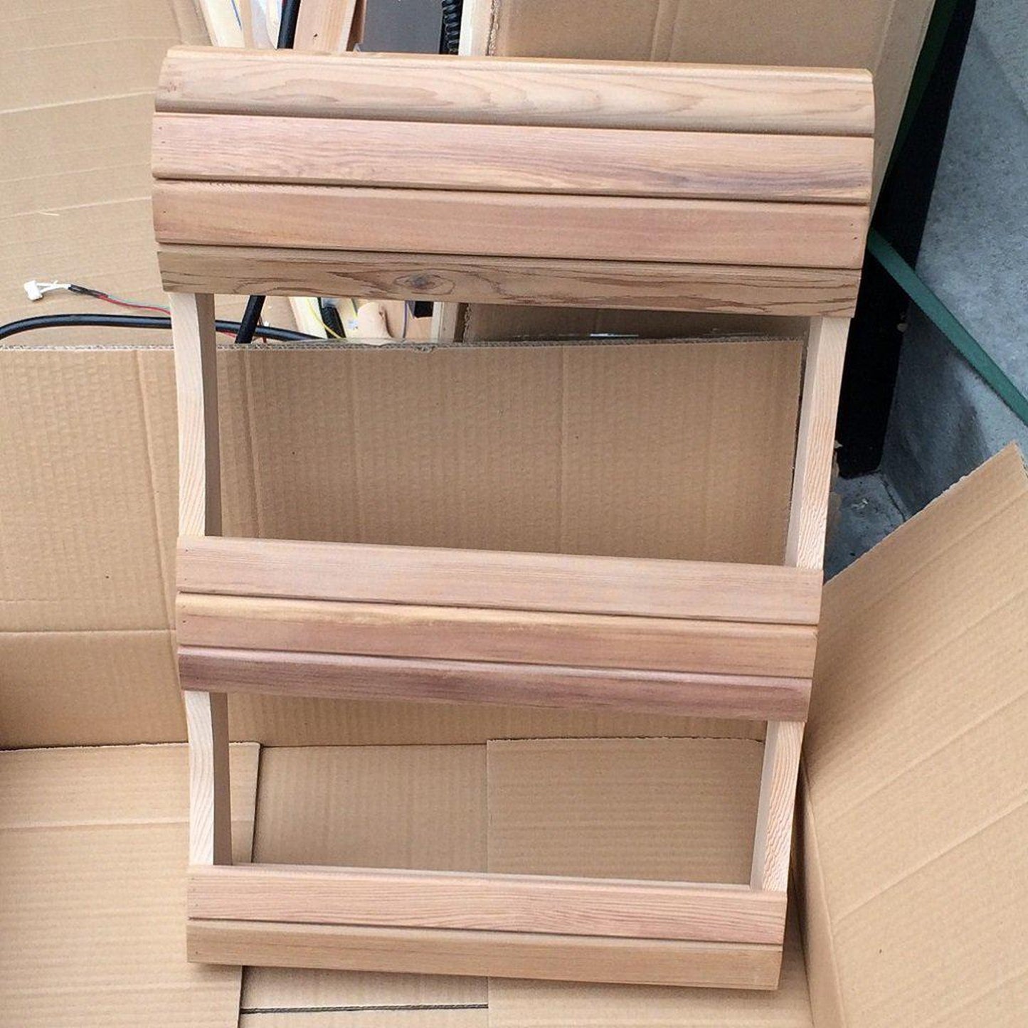 Enlighten Sauna Portable Ergonomic Backrest