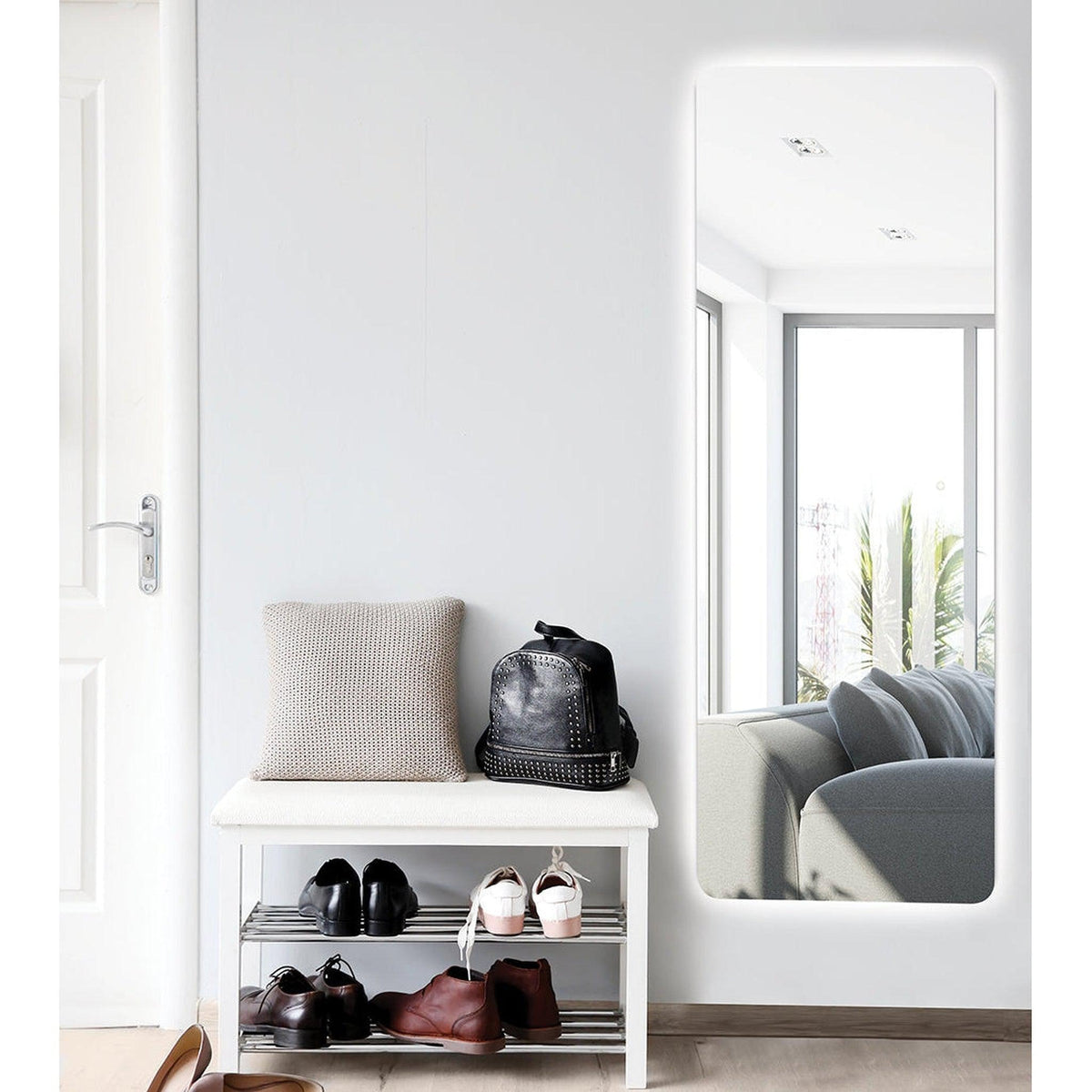 Eurofase Lighting Miir 20" x 55" Rectangular Mirror With Back-Lit Integrated LED
