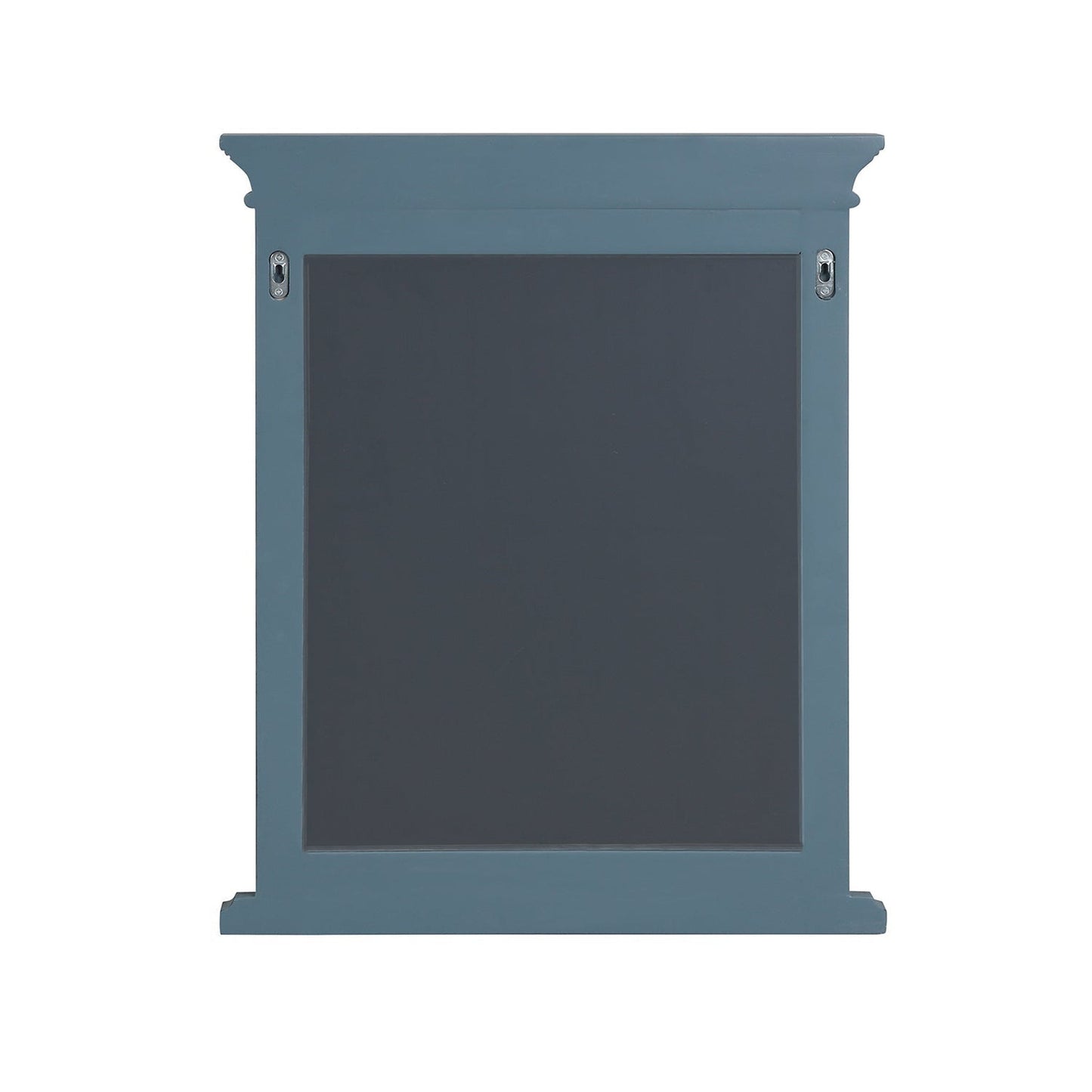 Eviva Britney 24" x 30" Ash Blue Transitional Bathroom Wall-Mounted Mirror