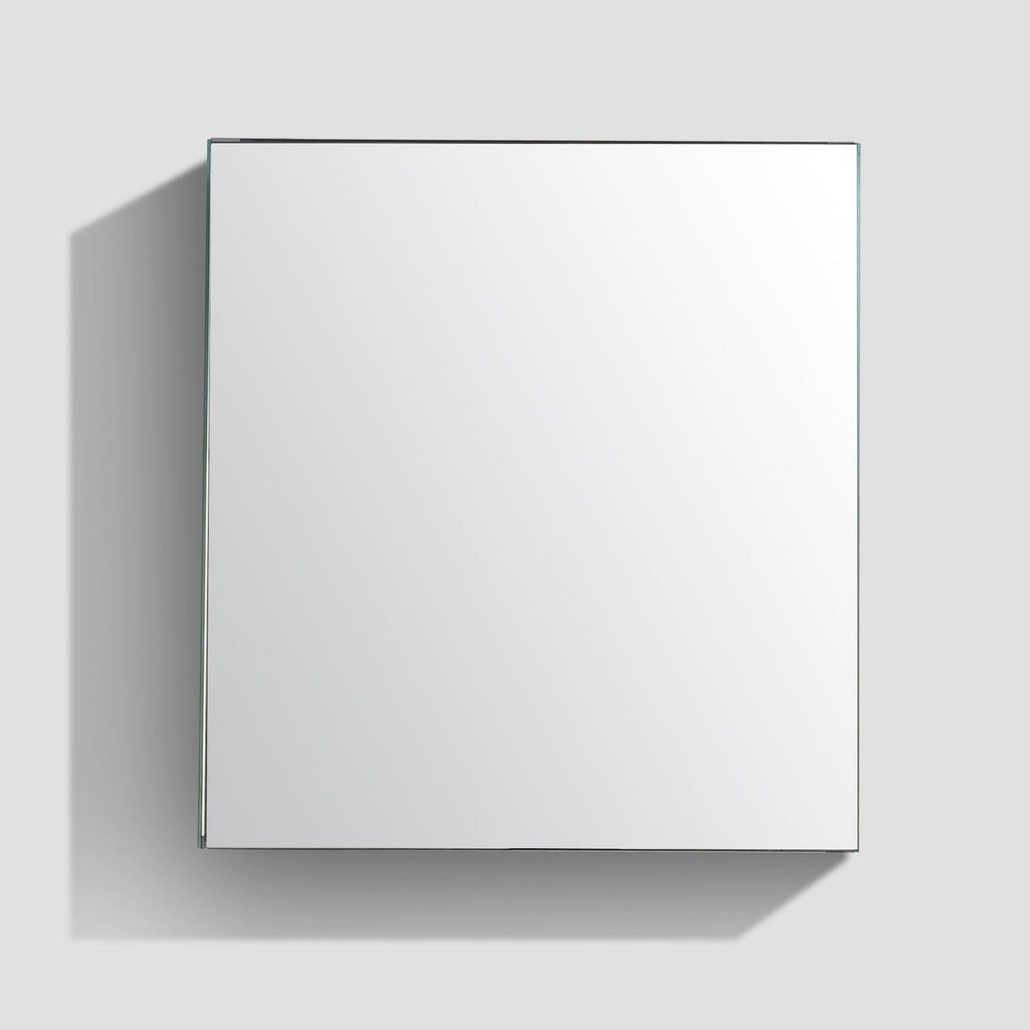 Eviva Lazy 24" x 27" Wall-Mounted Mirror Medicine Cabinet Without Led Lights