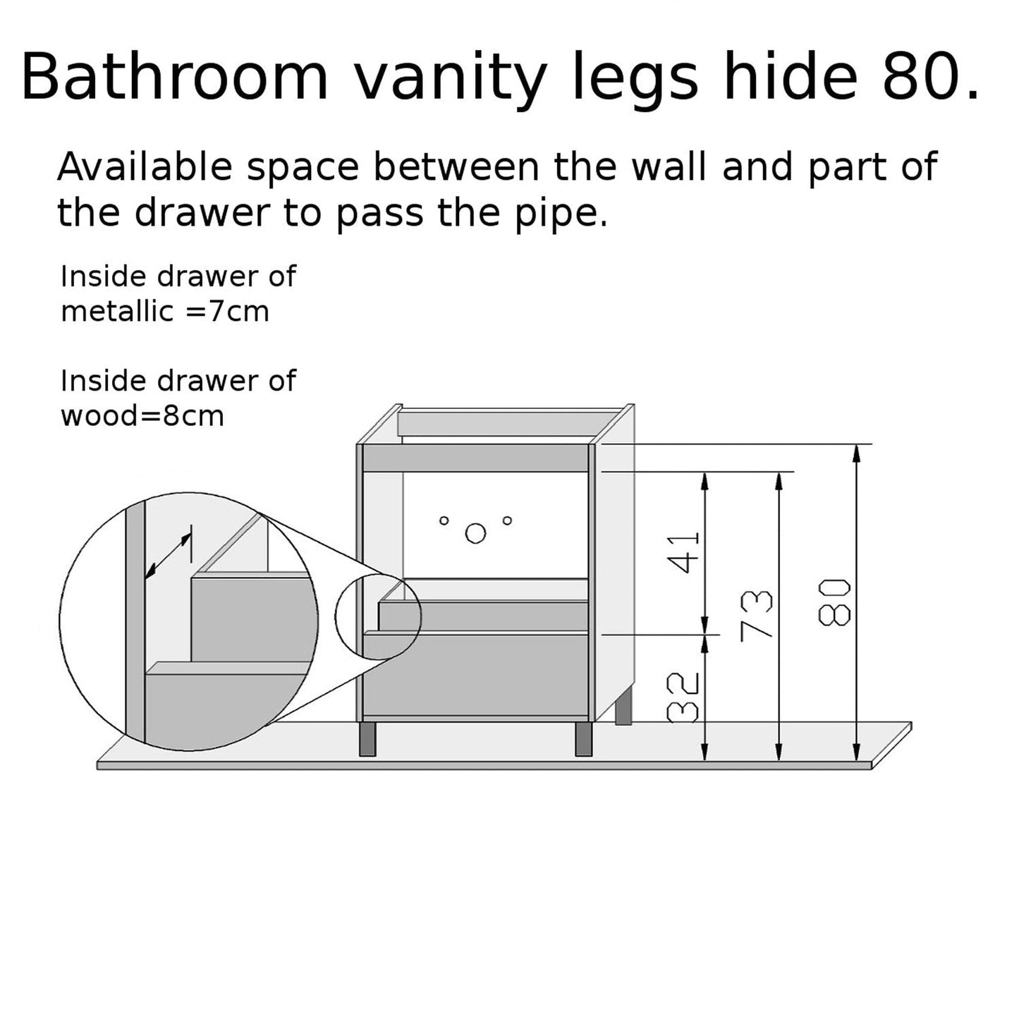 Eviva Olivia 32" x 34" White Freestanding Bathroom Vanity With White Porcelain Integrated Sink
