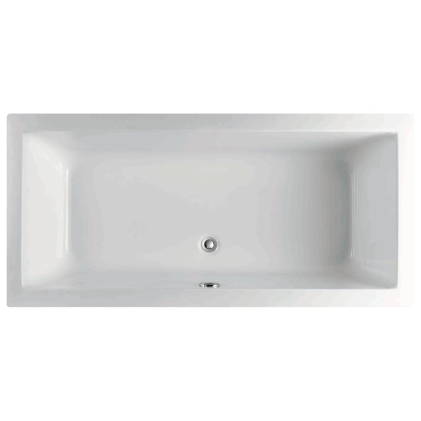 Eviva Rachel 67" x 31" Freestanding Rectangular Acrylic Bathtub With Drain and Overflow