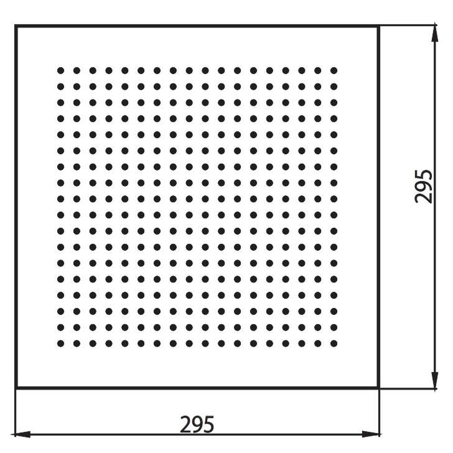 Flusso Faucets Universal Fixtures 12" Single Function Square Satin Brass PVD Solid Brass Rain Shower Head With 6" Ceiling Mounted Shower Arm