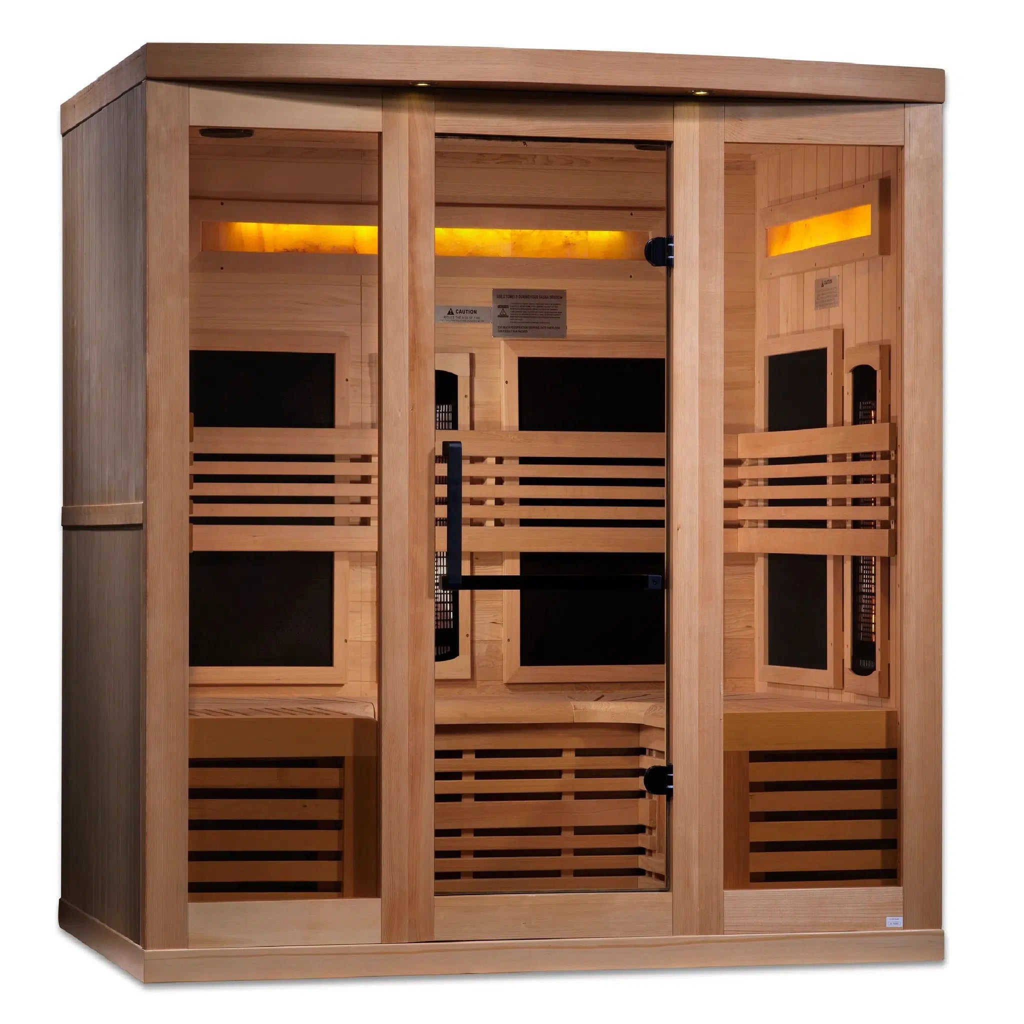 Salt grotto and walnut design sauna, Custom design