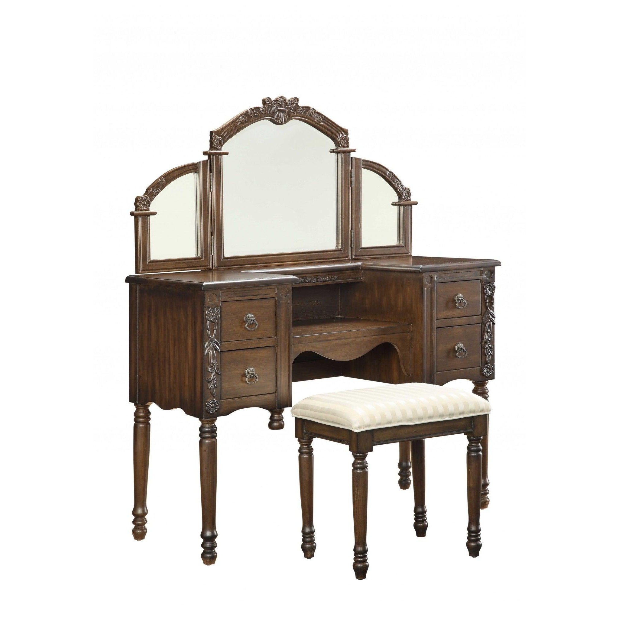 44" X 1" X 24" Oak Vanity Mirror 44" X 1" X 24" Oak Vanity Mirror