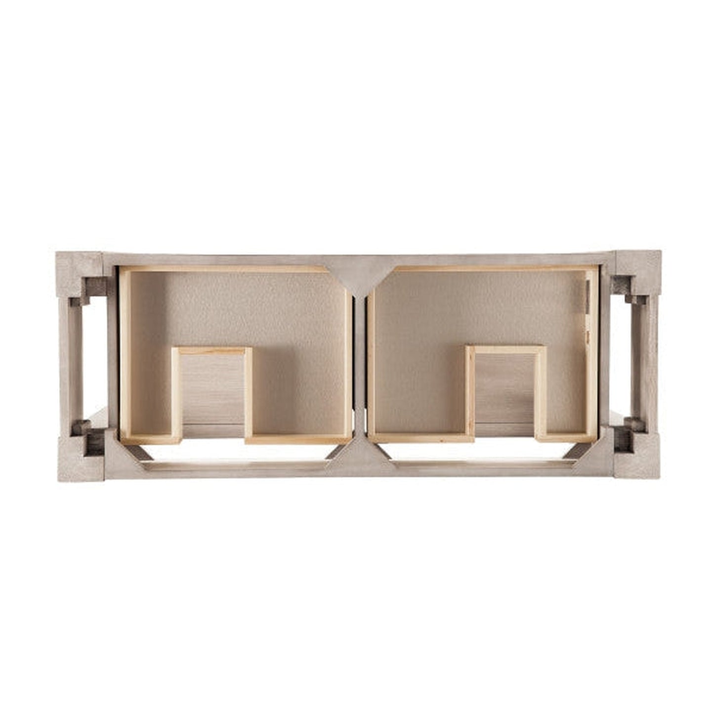 James Martin Brooklyn 47" Platinum Ash Wooden Sink Console Stand