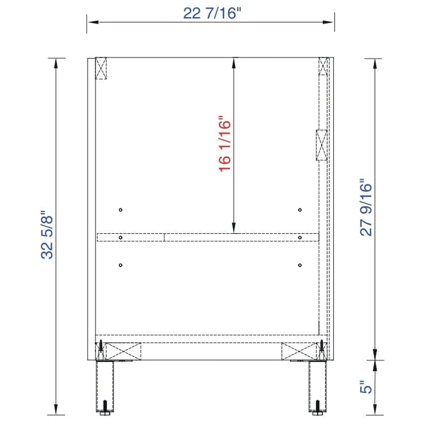 James Martin Metropolitan 36" Single American Walnut Bathroom Vanity