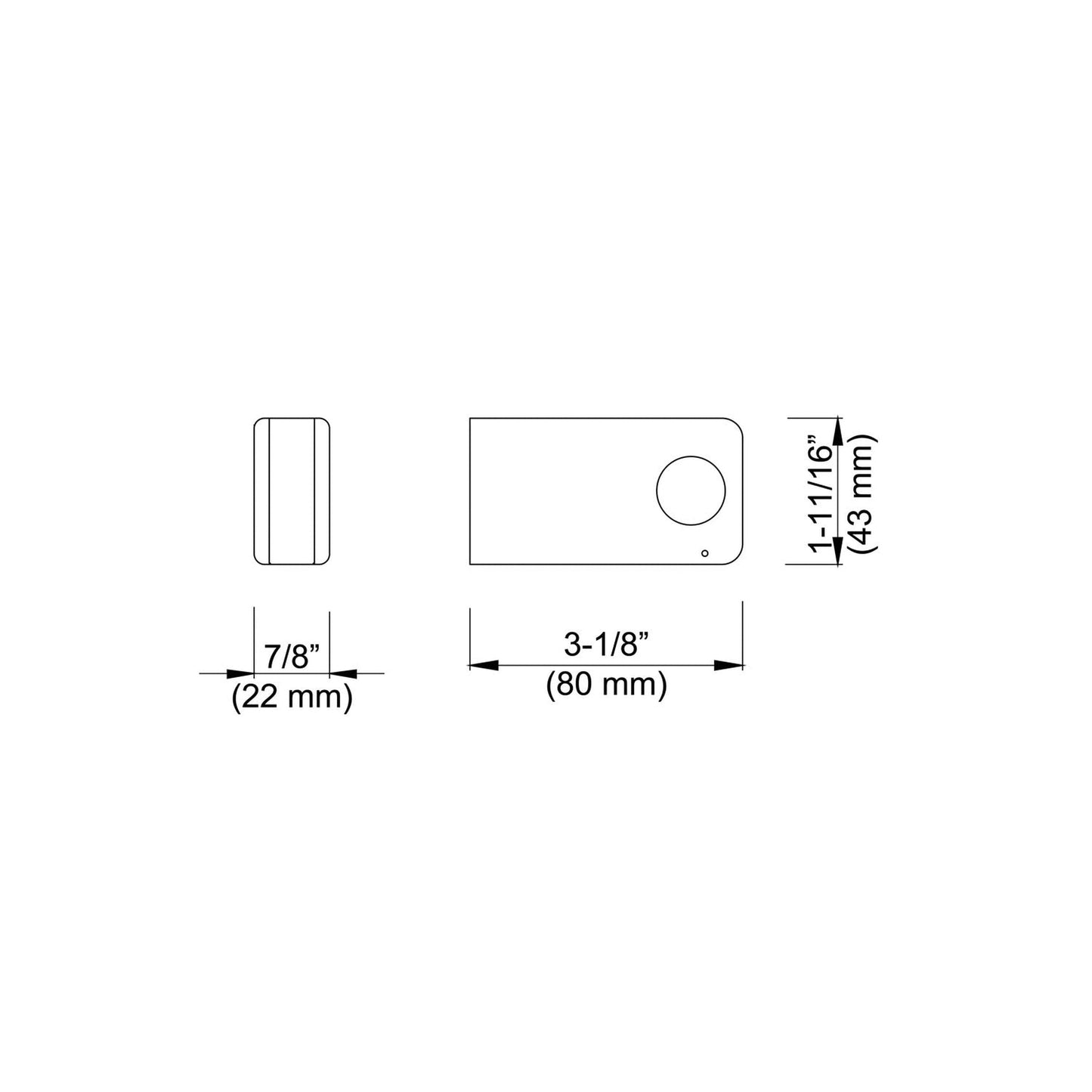 KIBI Artis Bathroom Robe Hook in Chrome Black Finish
