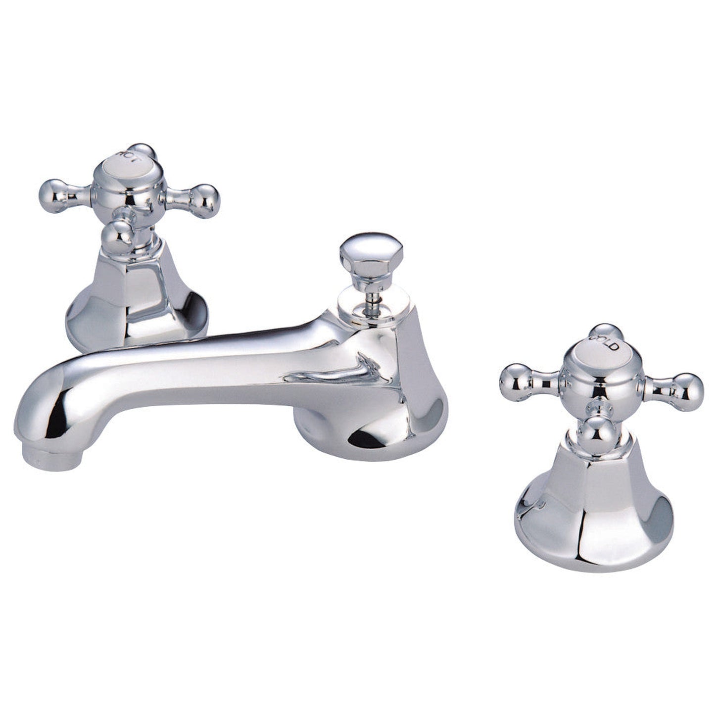 Kingston Brass KS4461BX 8 in. Widespread Bathroom Faucet, Polished Chrome